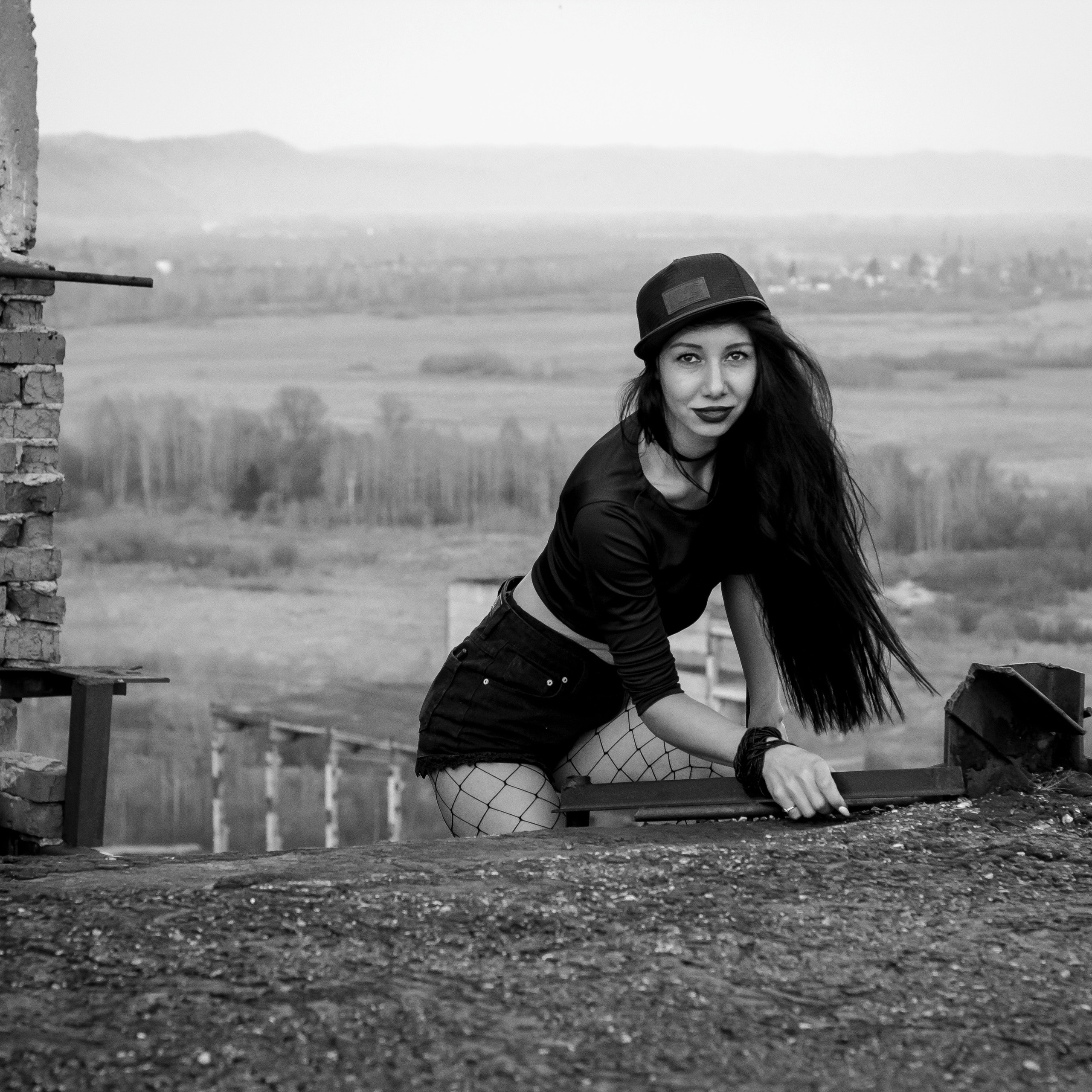 Катрин (заброшка в высотке). Творческая студия АЛНИфото