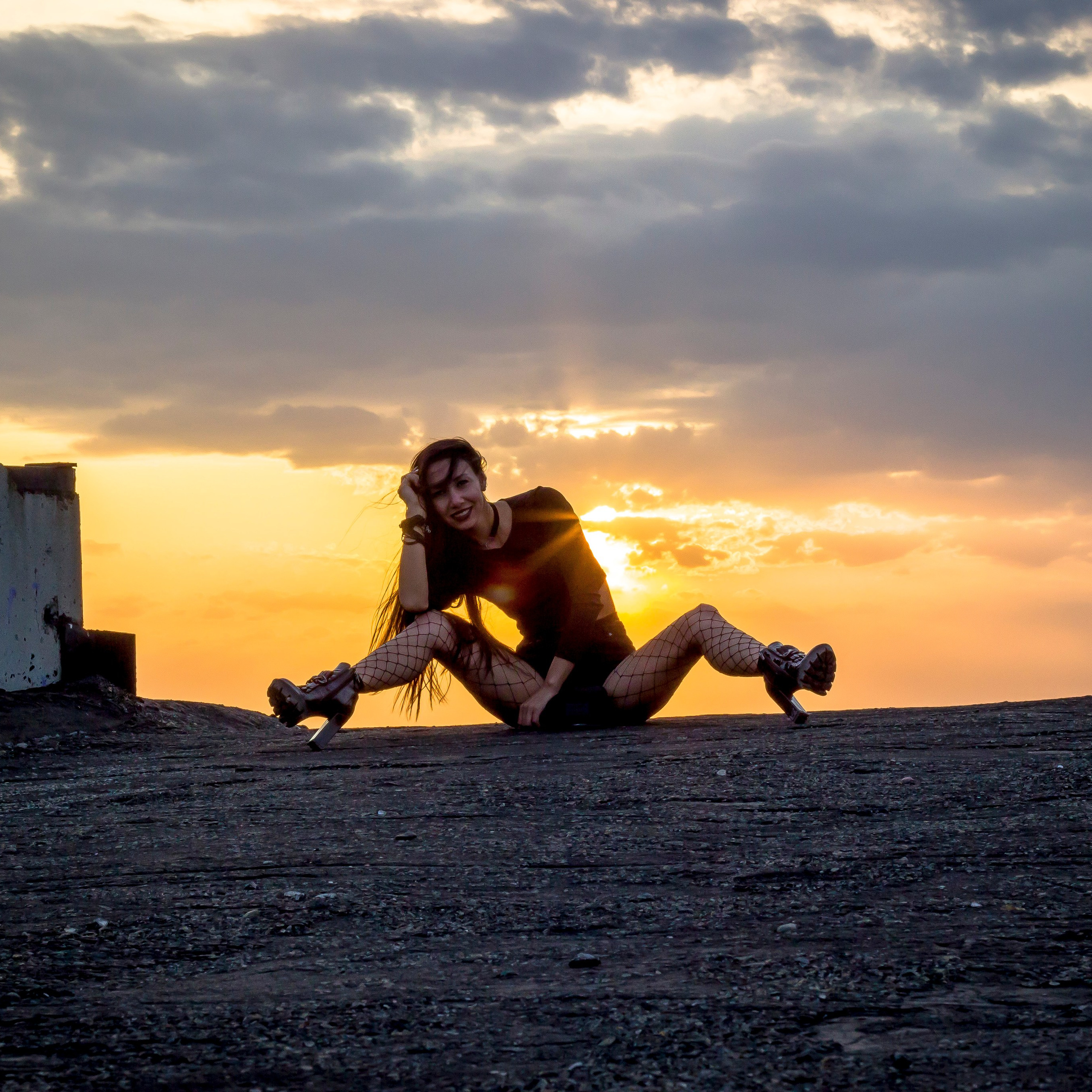 Катрин (заброшка в высотке). Творческая студия АЛНИфото