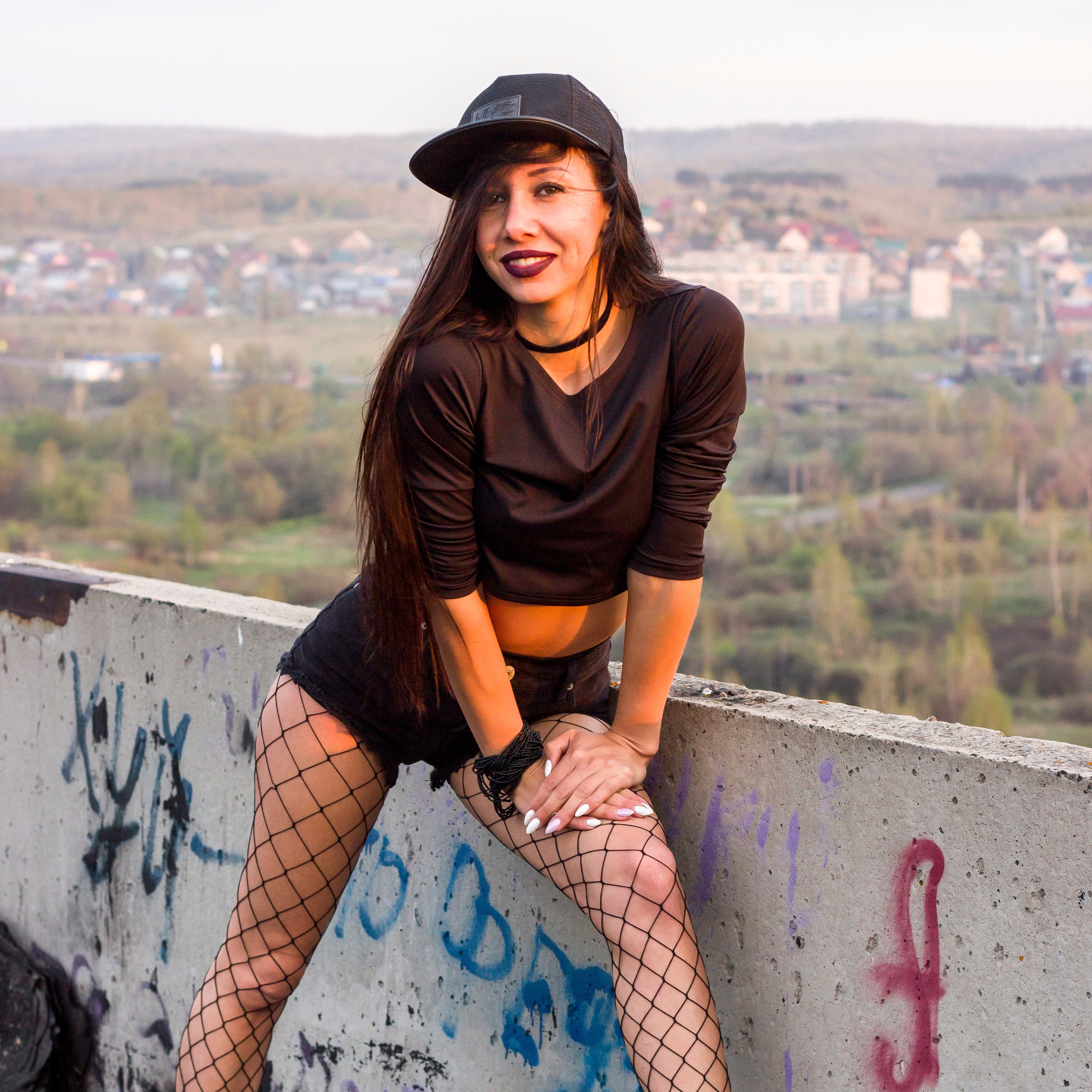 Катрин (заброшка в высотке). Творческая студия АЛНИфото