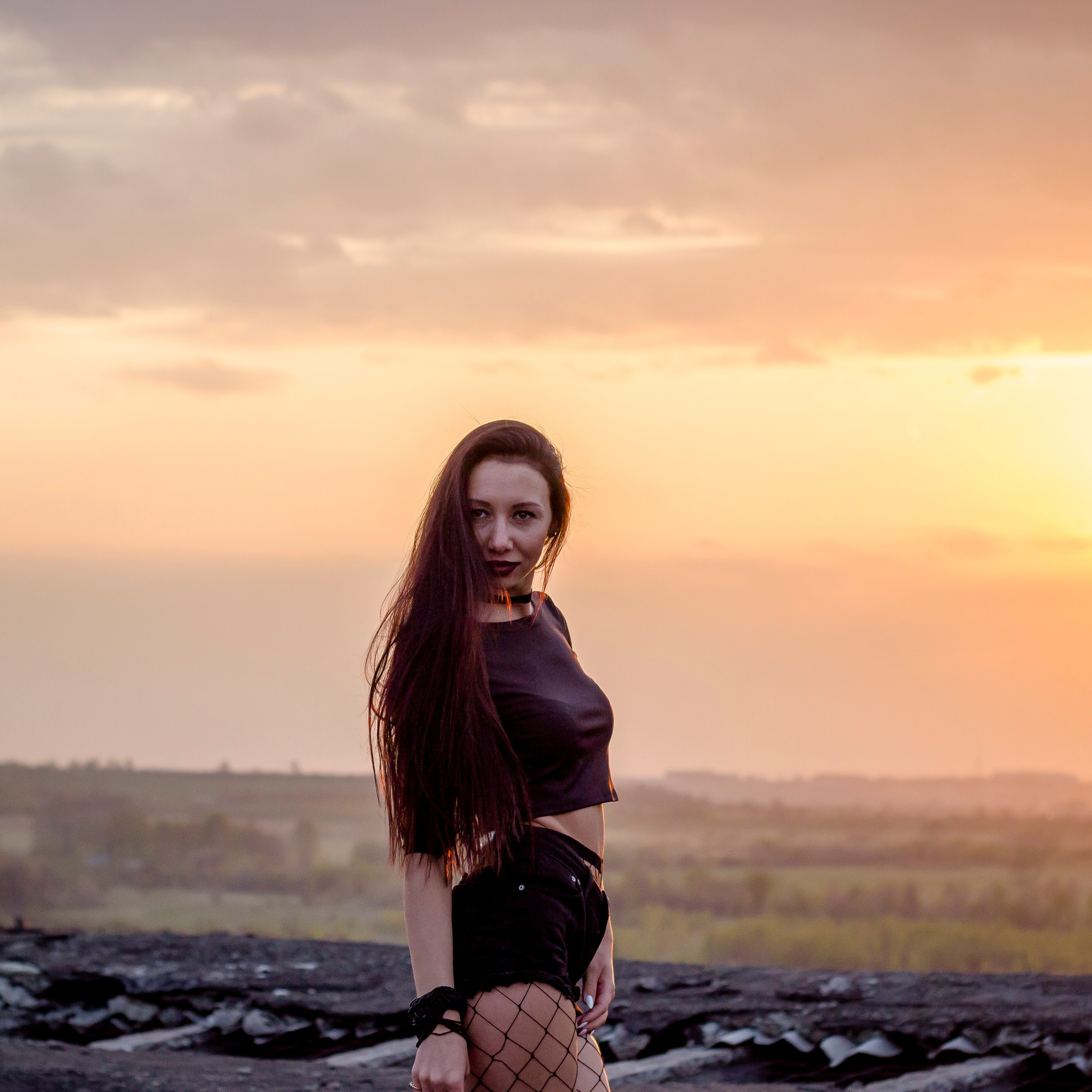 Катрин (заброшка в высотке). Творческая студия АЛНИфото