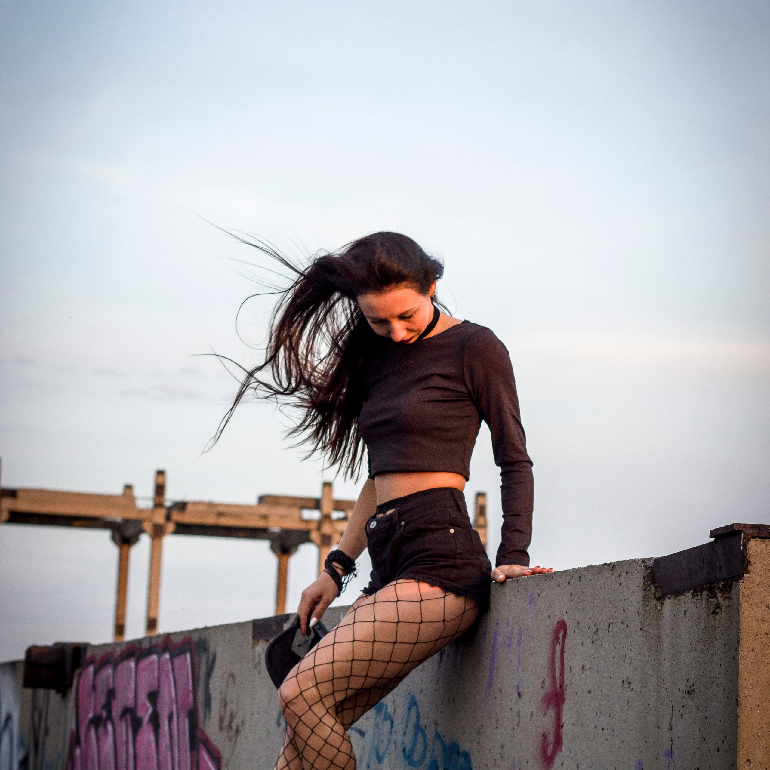 Катрин (заброшка в высотке). Творческая студия АЛНИфото