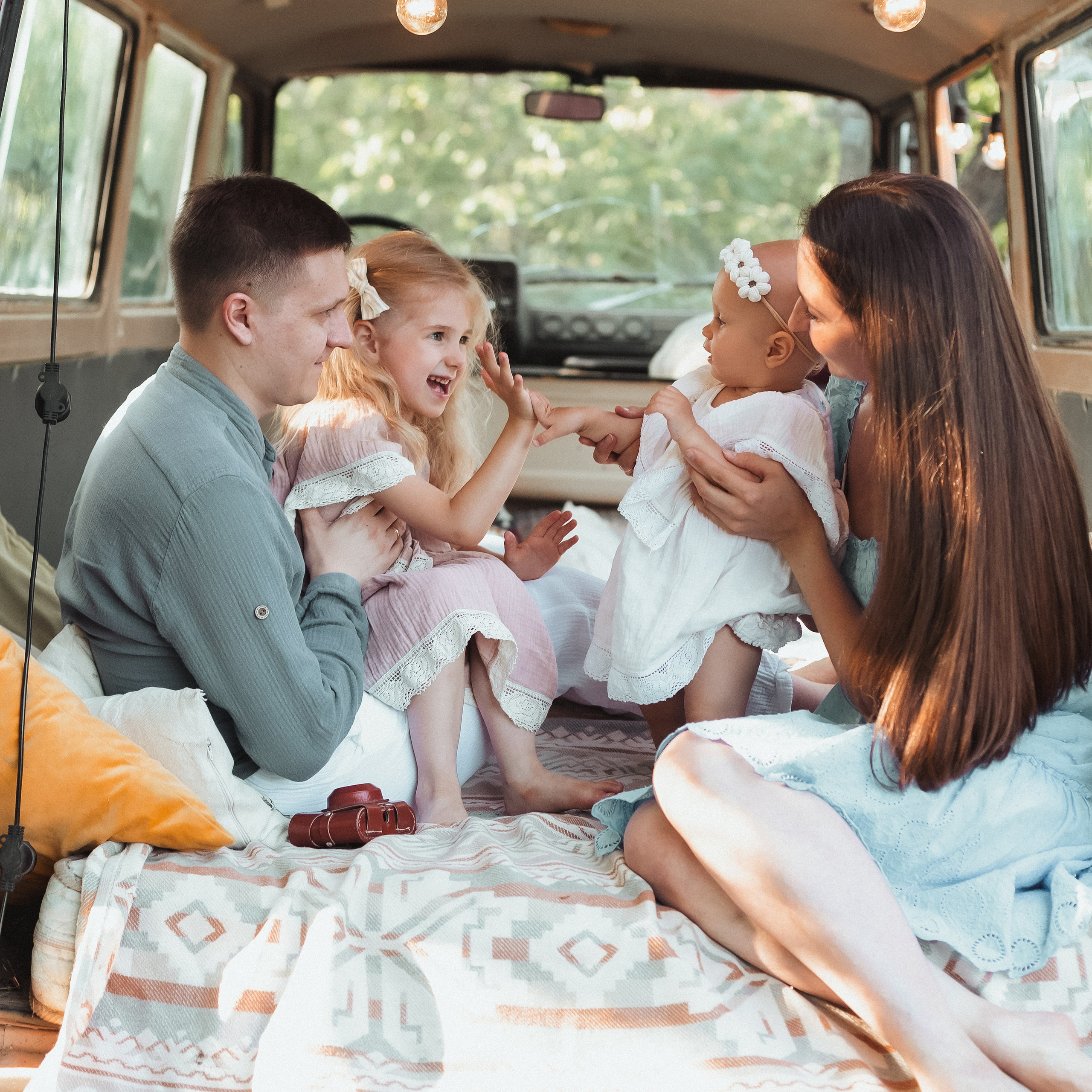 семейная фотосессия на природе