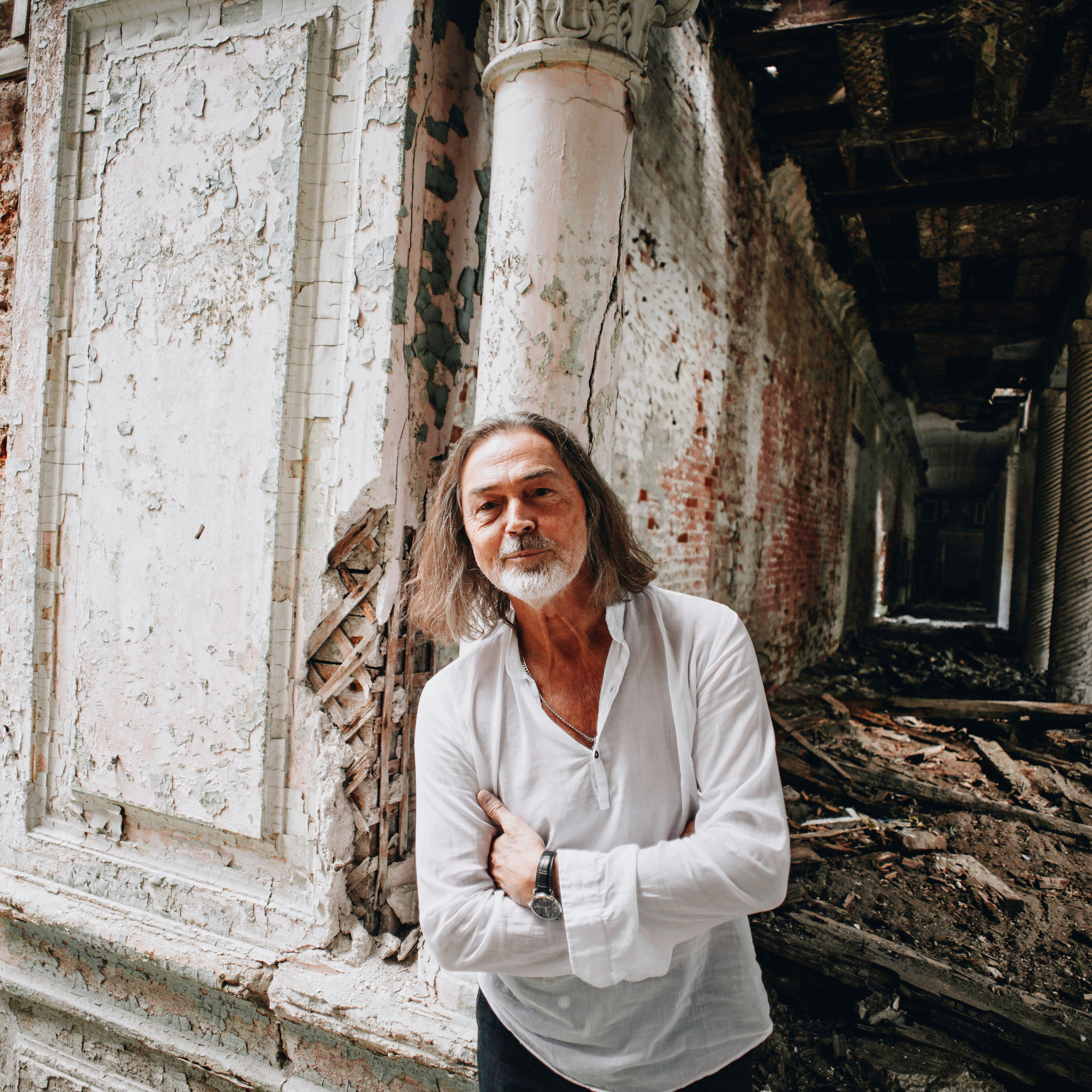 Nikas Stepanovich Safronov / color photo of the author's color