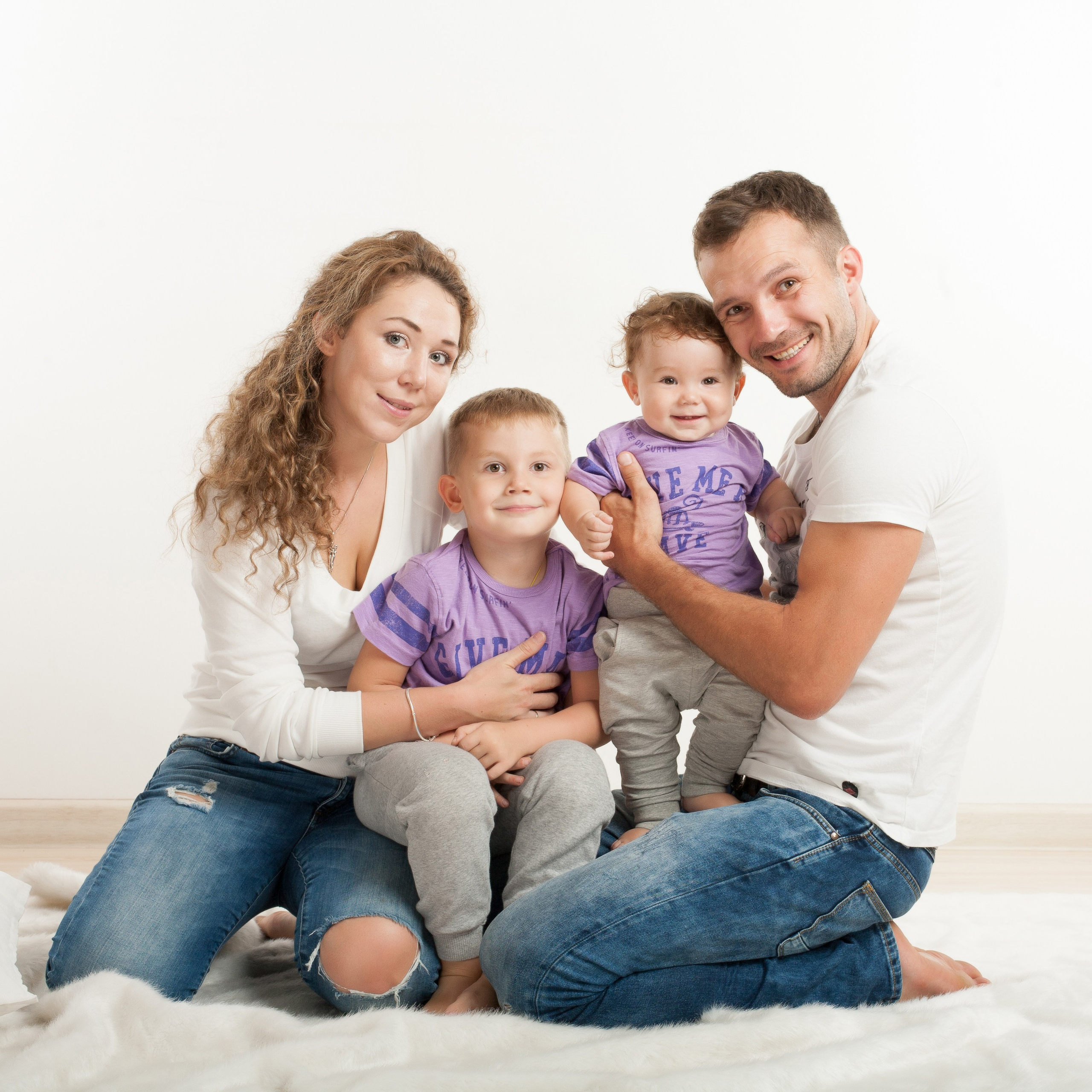 Регина и семья