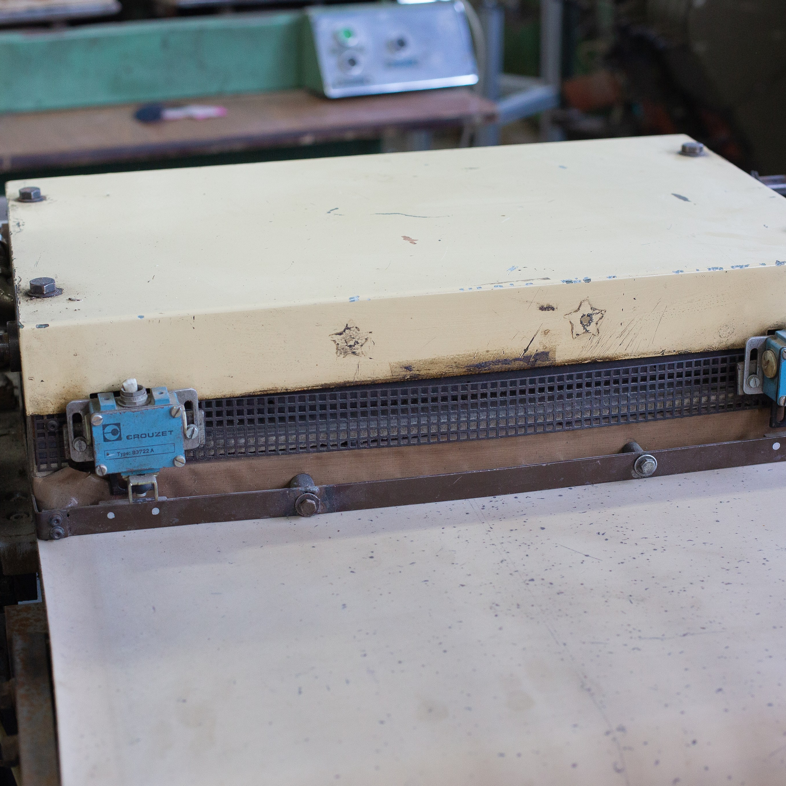 Станок-пресс для дублирования кожи, деталей верха Bima b135.1