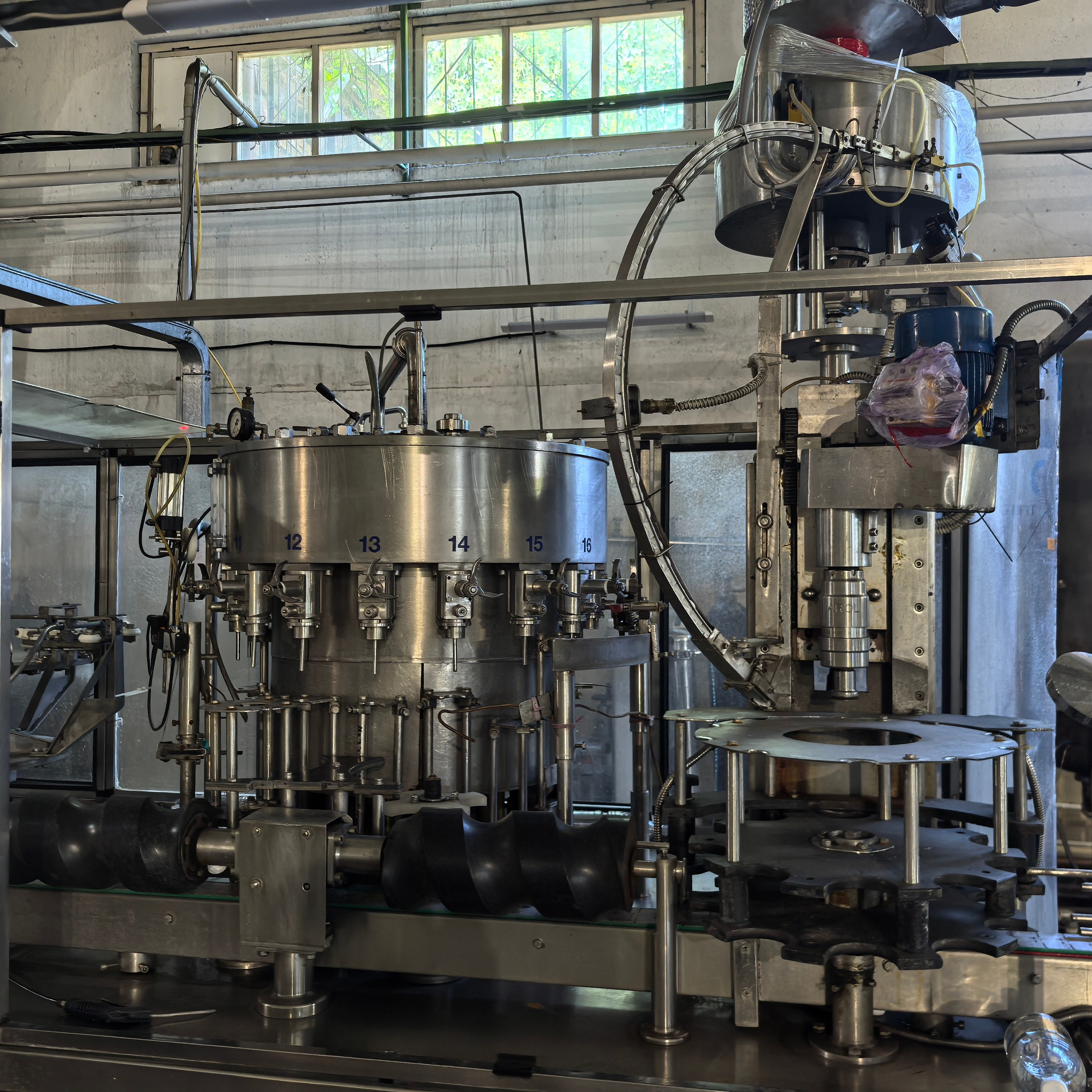 Триблок розлива СERМА SRТ 12-16-1 для ПЭТ