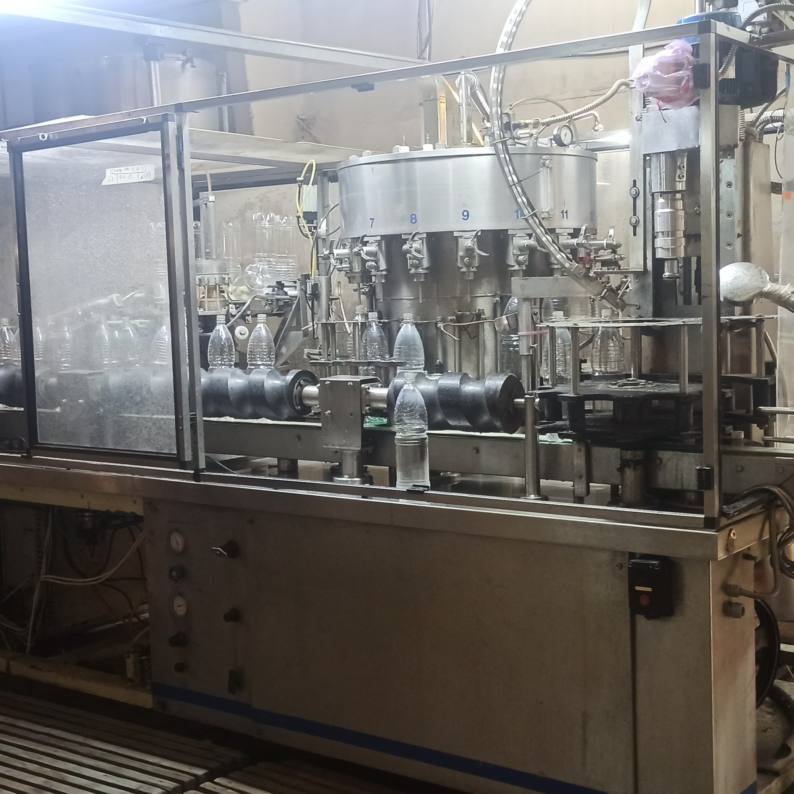 Триблок розлива СERМА SRТ 12-16-1 для ПЭТ