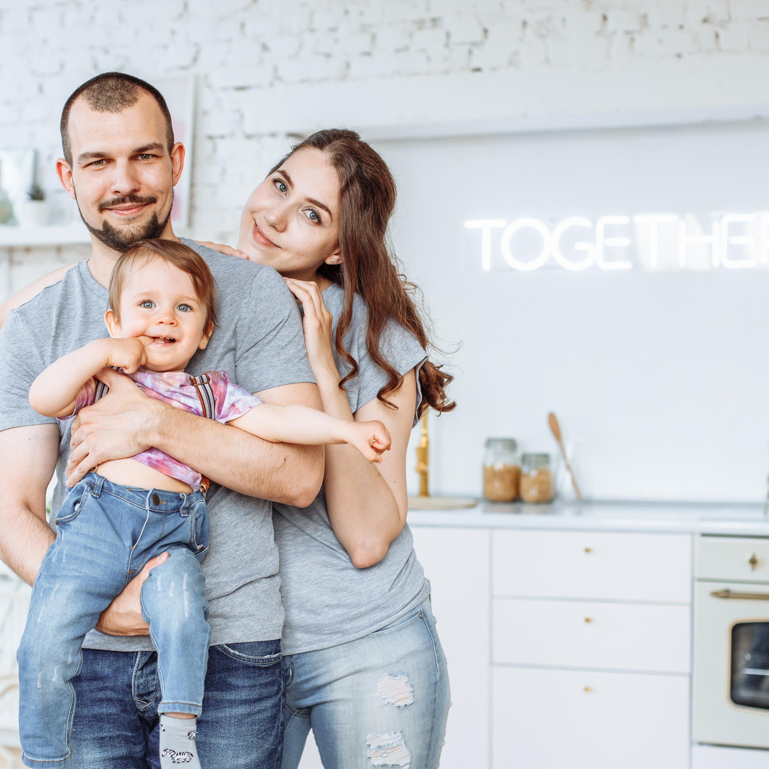 День рождения с мамой и папой