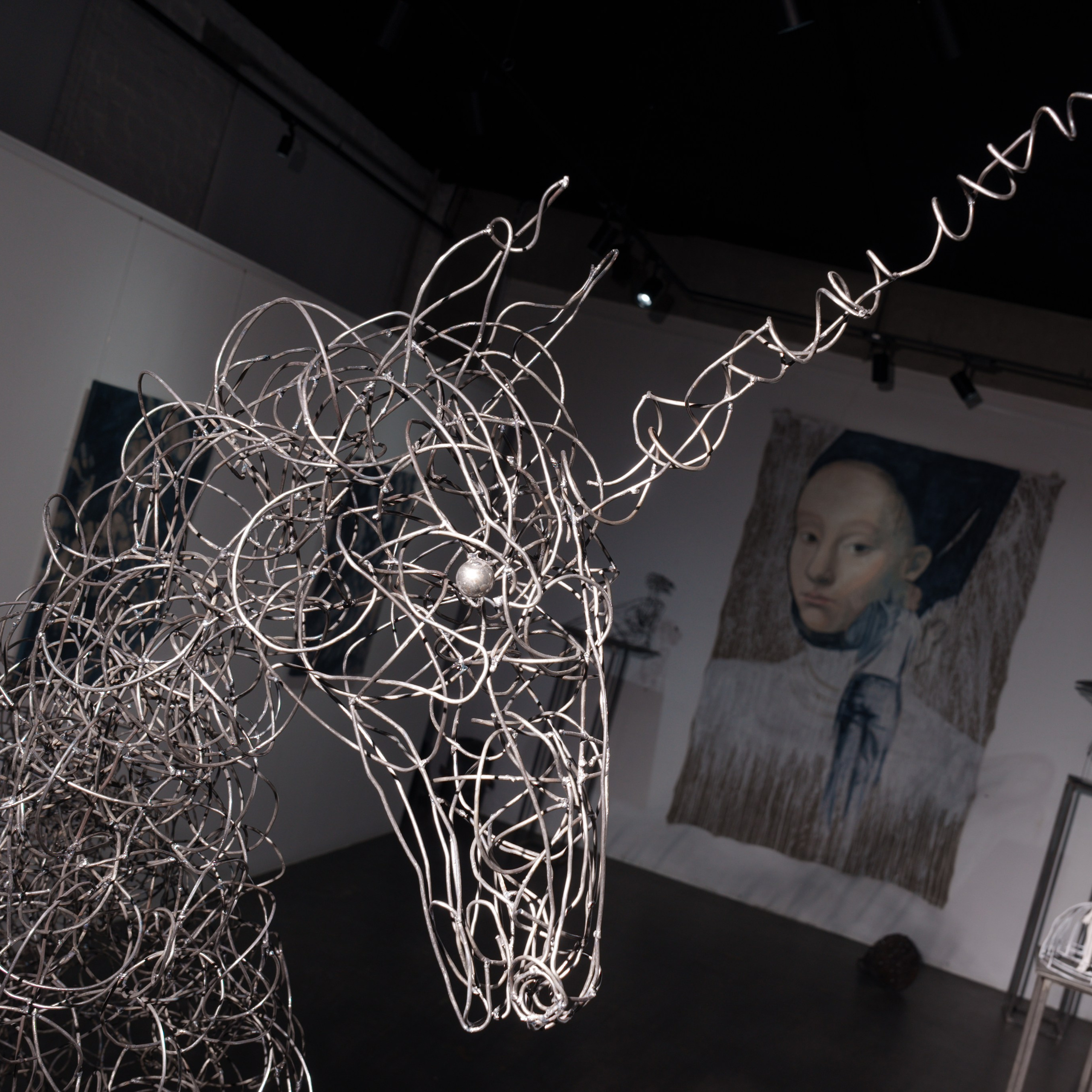 Бегство в вечность_ 2023. Художник — скульптор Антонина Фатхуллина