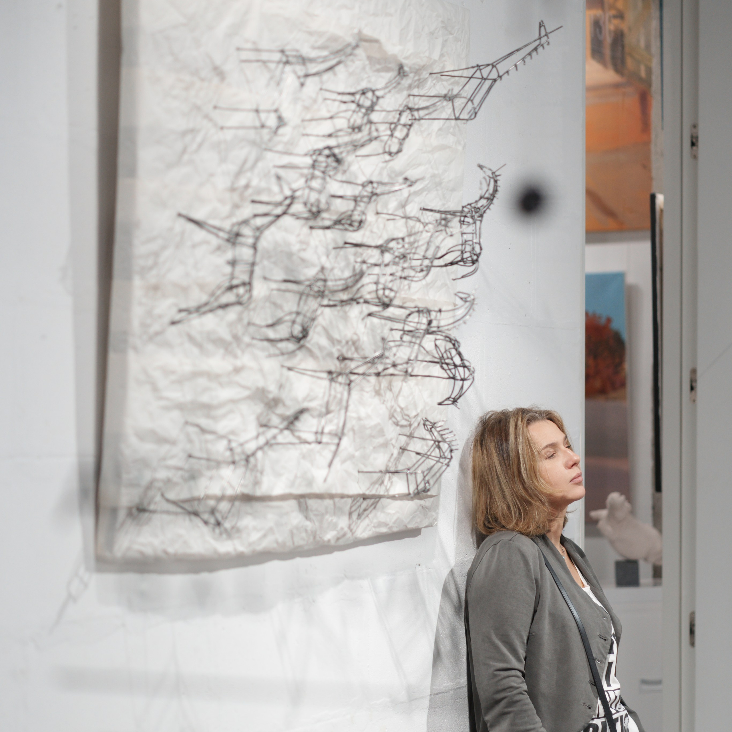 Бегство в вечность_ 2023. Художник — скульптор Антонина Фатхуллина