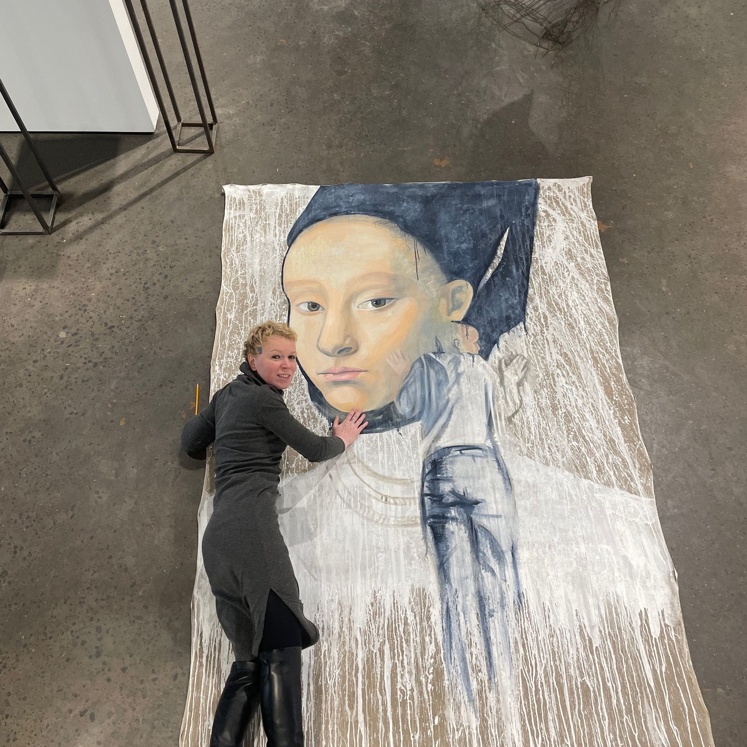 Бегство в вечность_ 2023. Художник — скульптор Антонина Фатхуллина