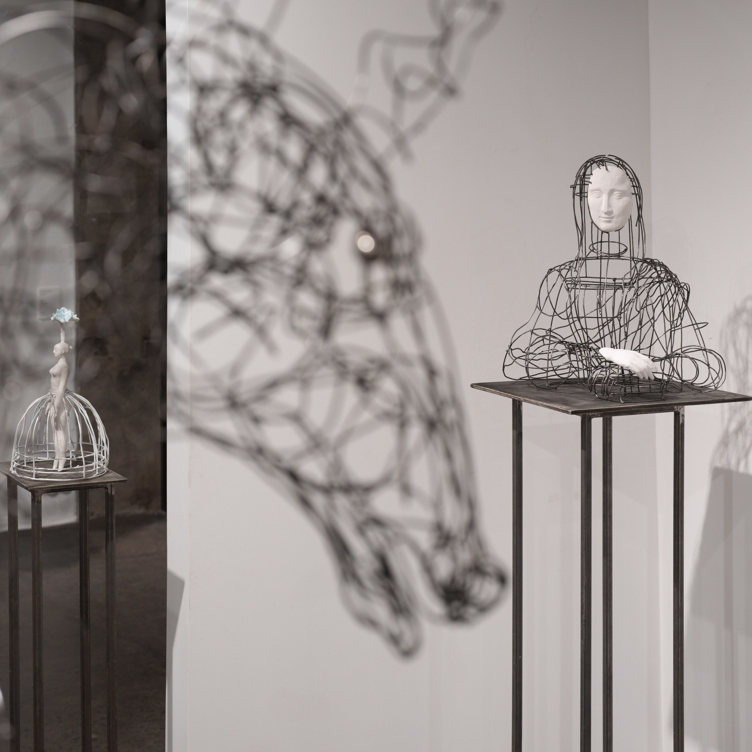 Бегство в вечность_ 2023. Художник — скульптор Антонина Фатхуллина