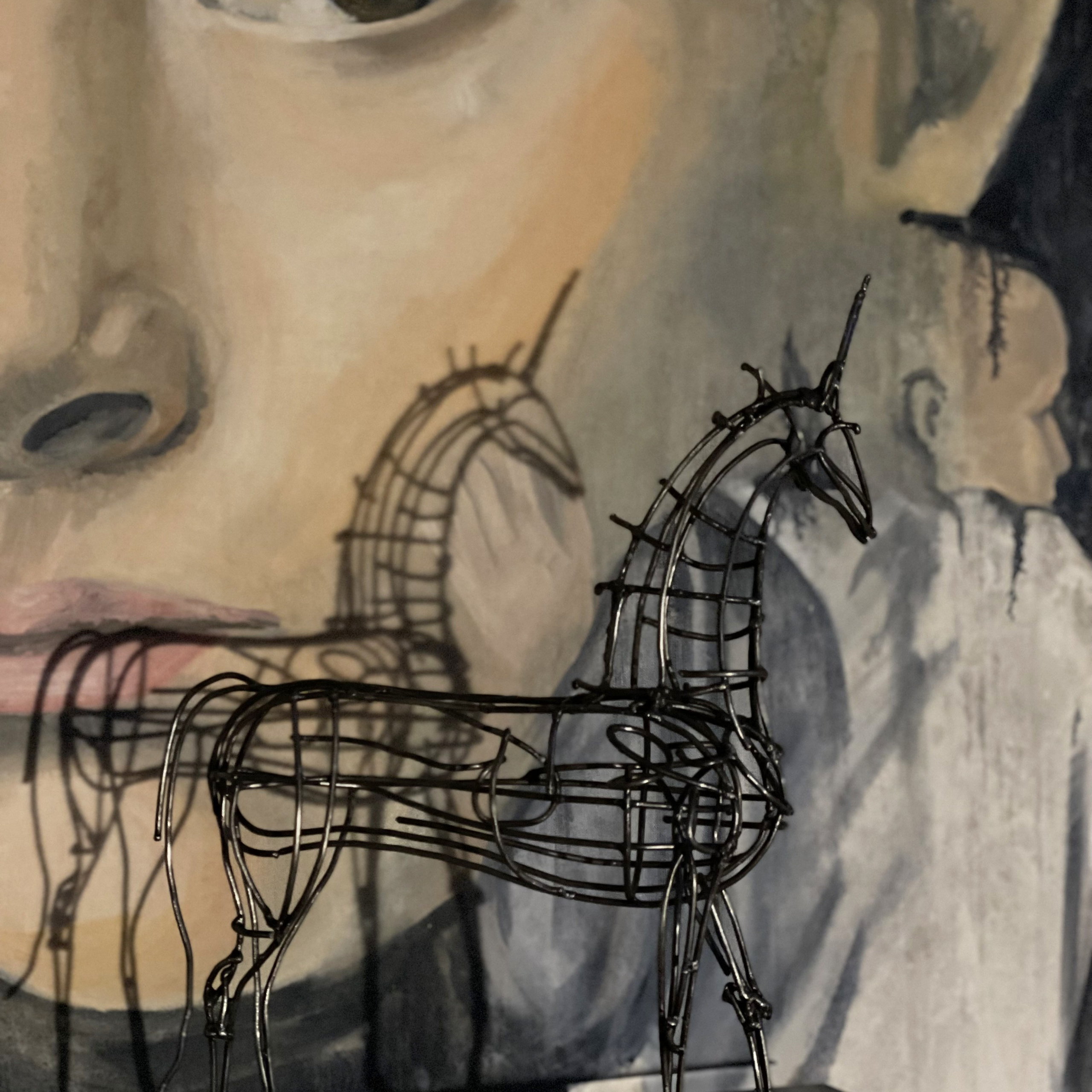 Бегство в вечность_ 2023. Художник — скульптор Антонина Фатхуллина