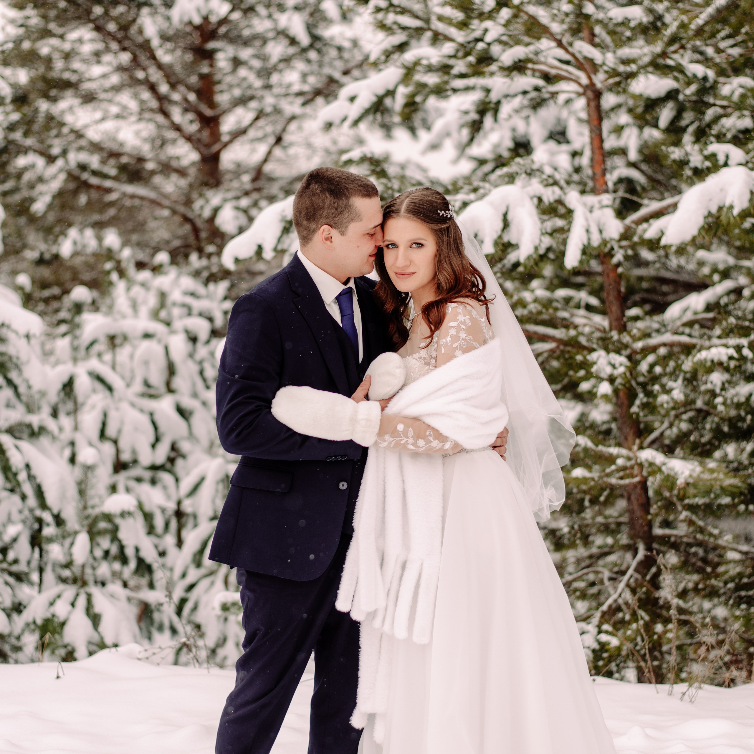зимняя свадьба в&nbsp;селе