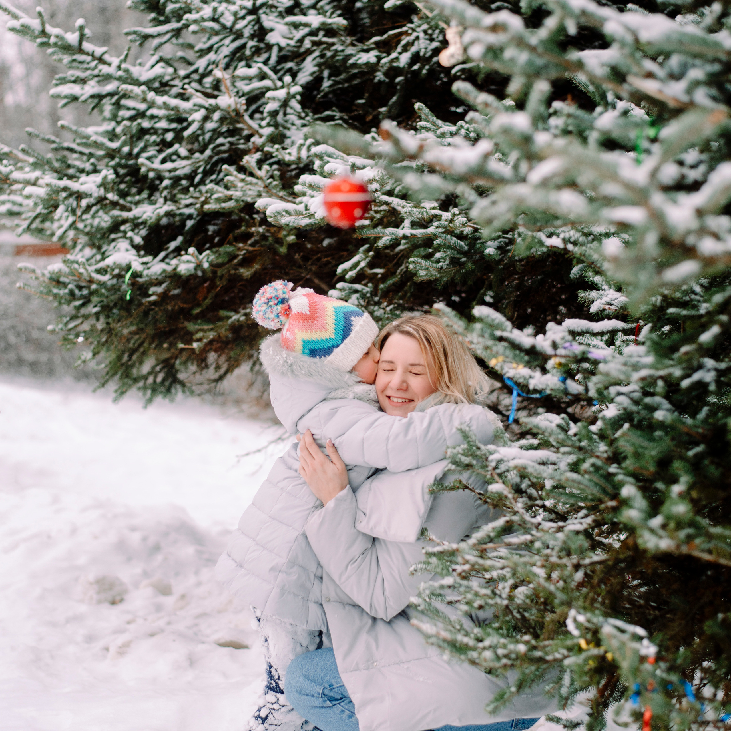 зимняя прогулка в парке