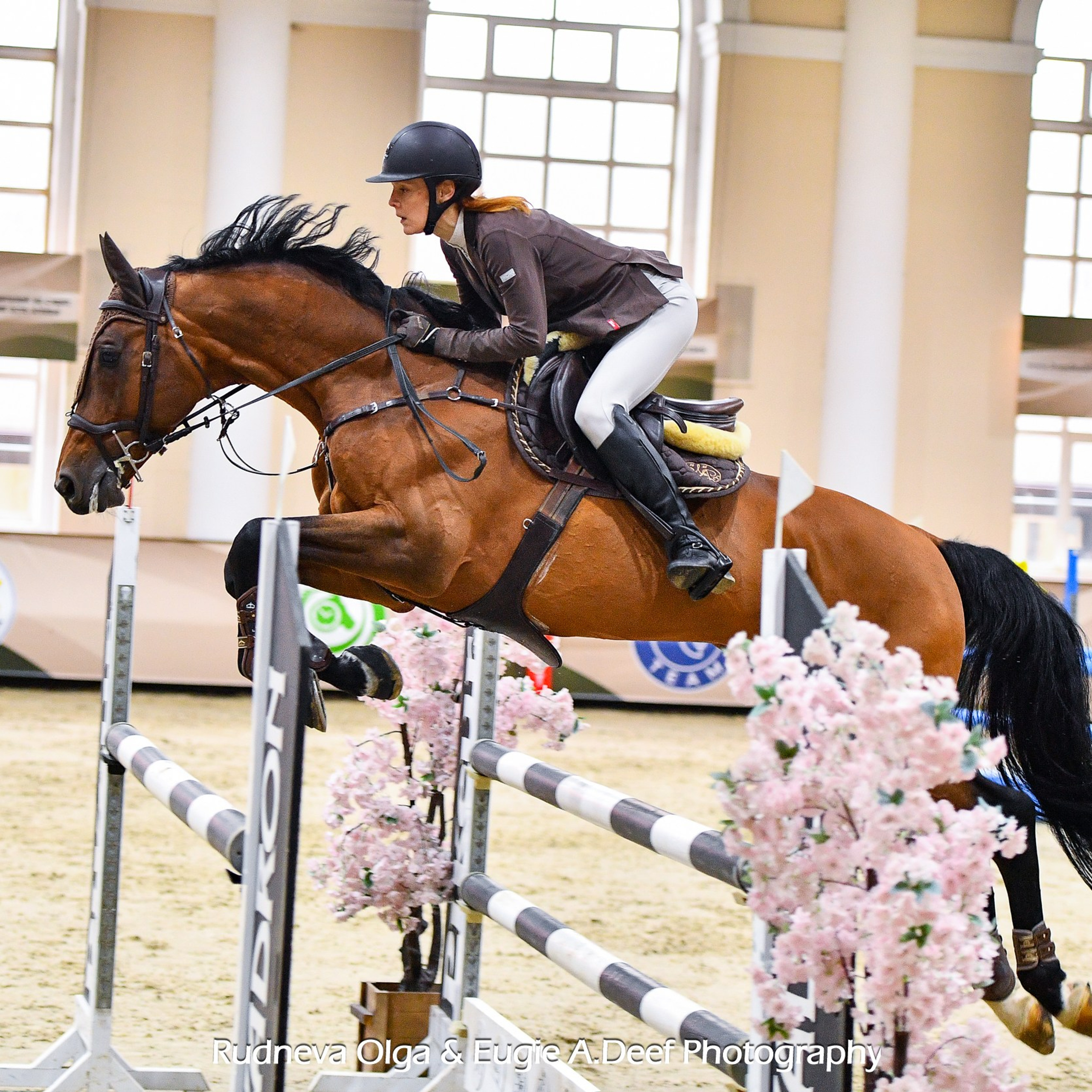 ТУРНИРНАЯ КОННАЯ ФОТОГРАФИЯ, Руднева Ольга и Евгений Адеев