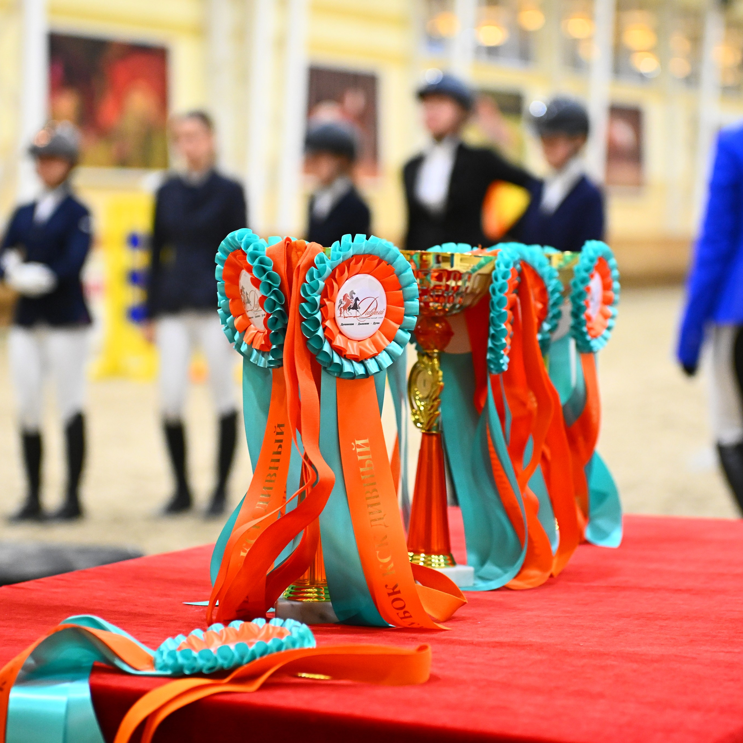 ТУРНИРНАЯ КОННАЯ ФОТОГРАФИЯ, Руднева Ольга и Евгений Адеев