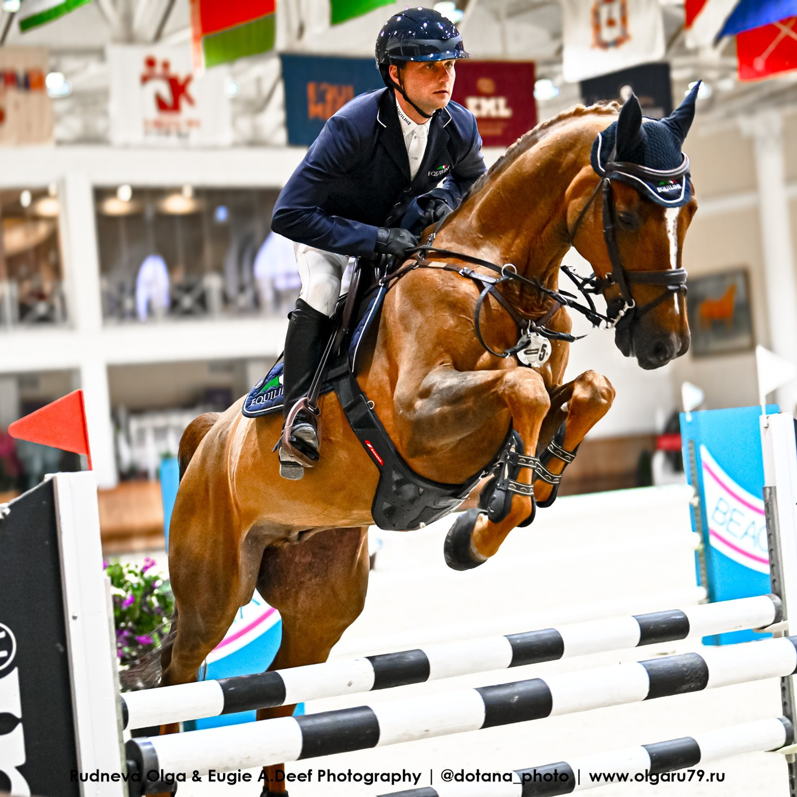 ТУРНИРНАЯ КОННАЯ ФОТОГРАФИЯ, Руднева Ольга и Евгений Адеев