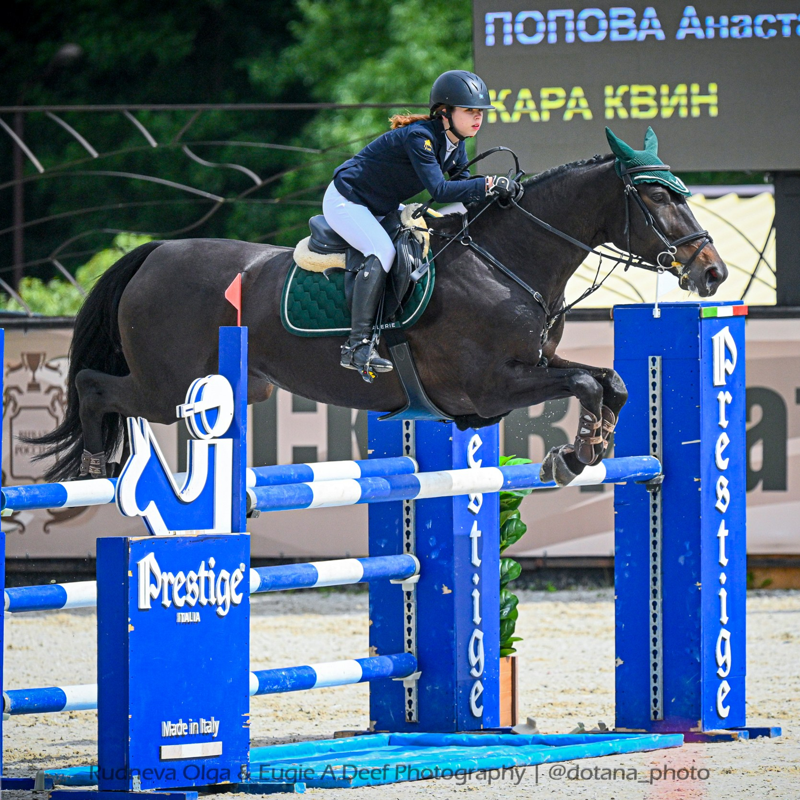 ТУРНИРНАЯ КОННАЯ ФОТОГРАФИЯ, Руднева Ольга и Евгений Адеев