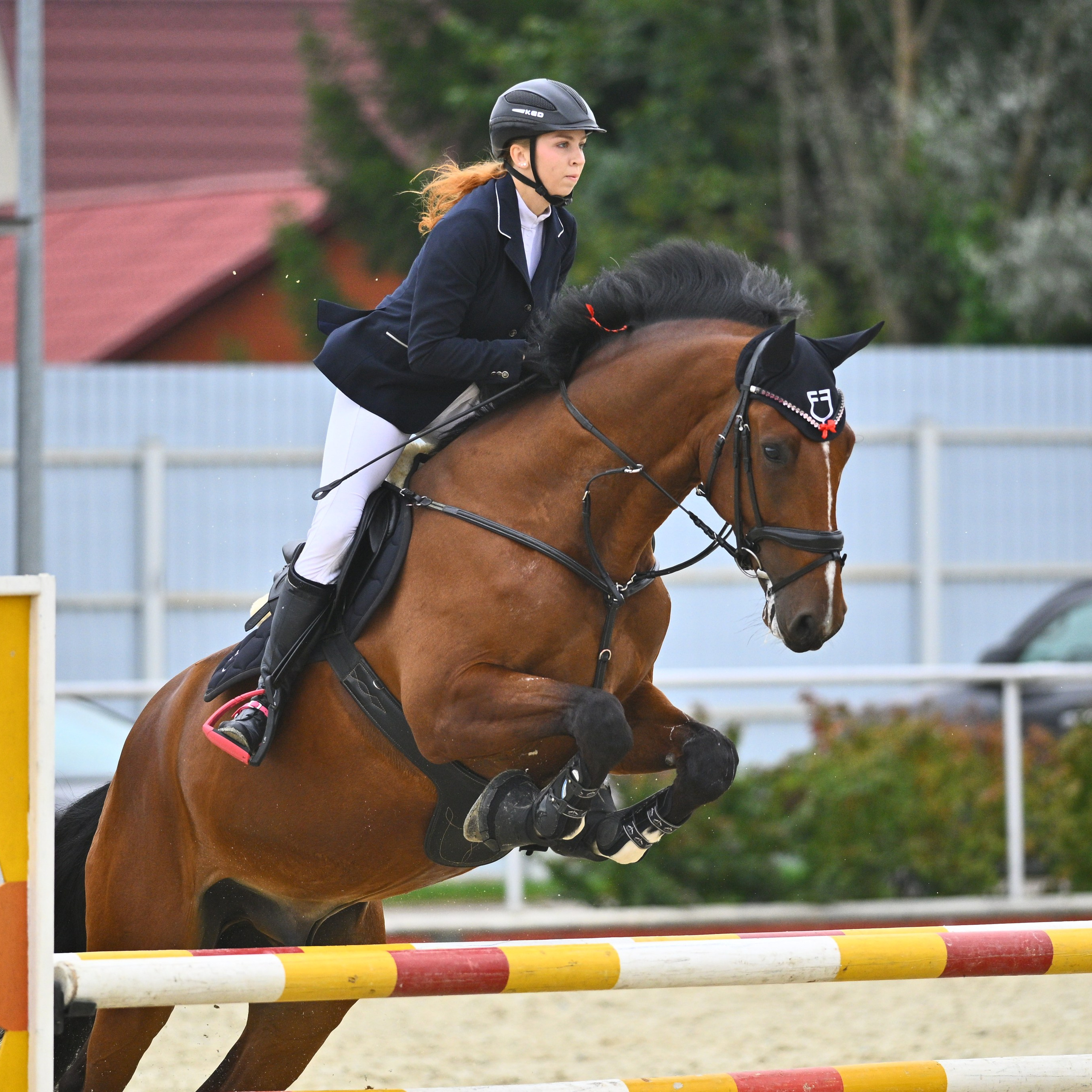 ТУРНИРНАЯ КОННАЯ ФОТОГРАФИЯ, Руднева Ольга и Евгений Адеев