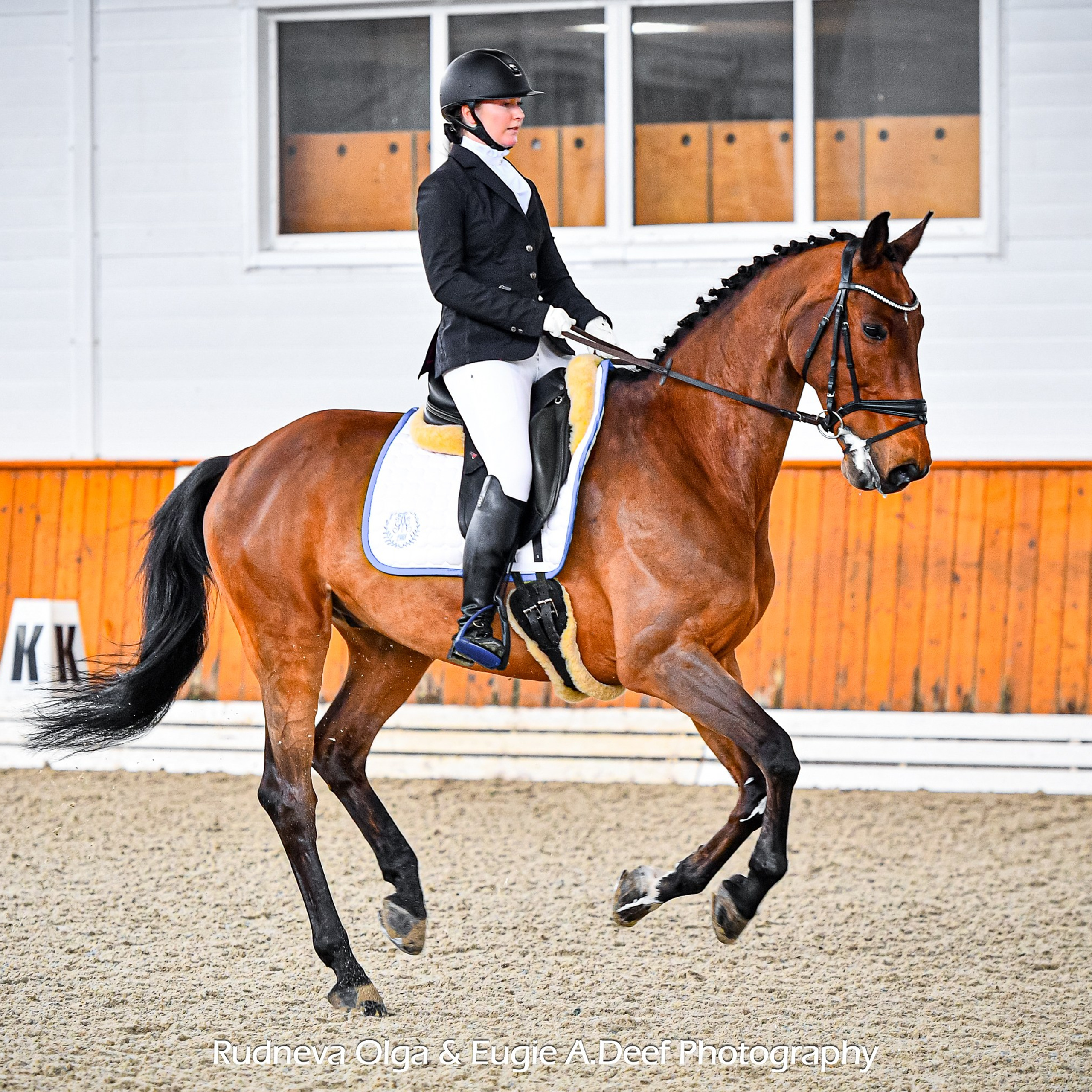 ТУРНИРНАЯ КОННАЯ ФОТОГРАФИЯ, Руднева Ольга и Евгений Адеев