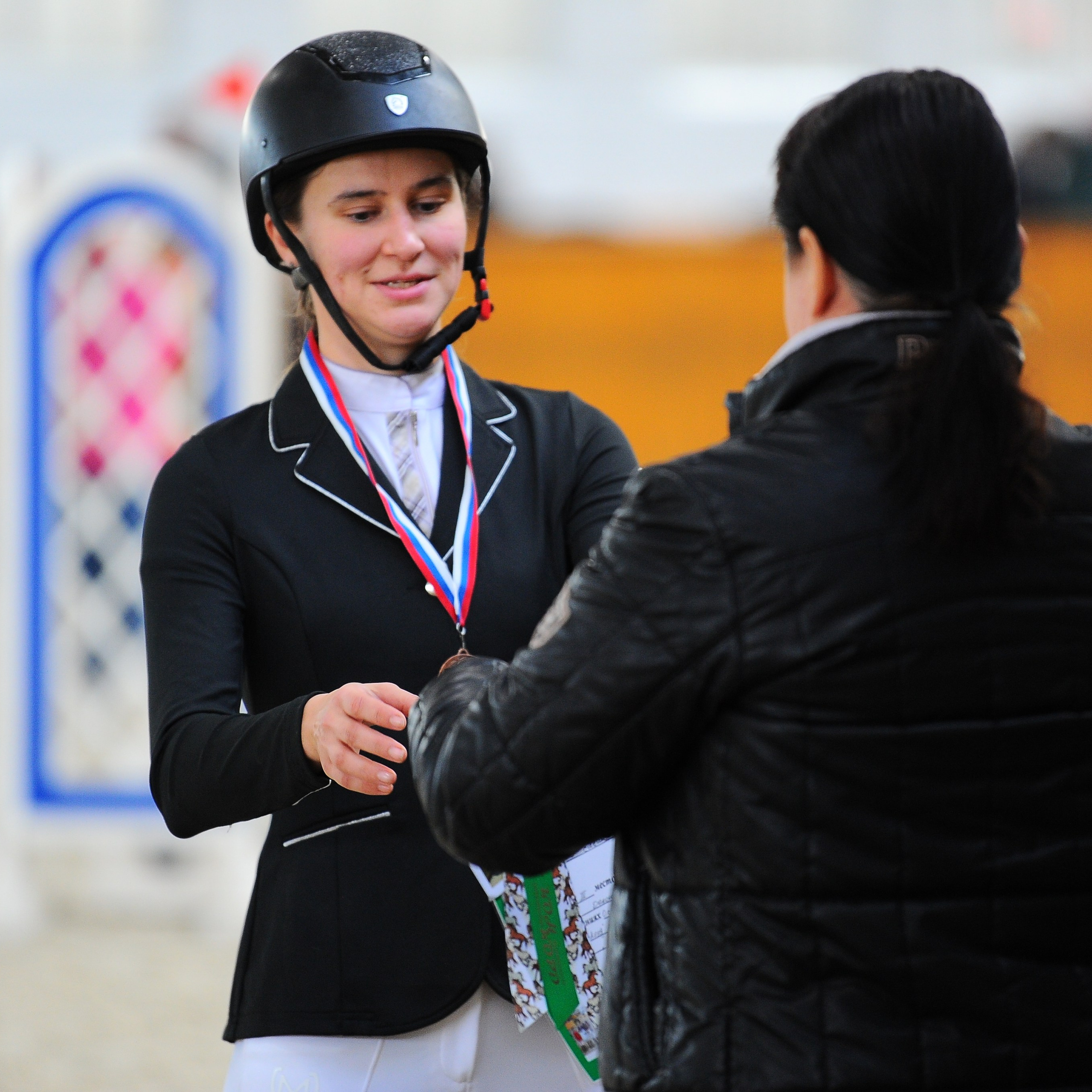ТУРНИРНАЯ КОННАЯ ФОТОГРАФИЯ, Руднева Ольга и Евгений Адеев