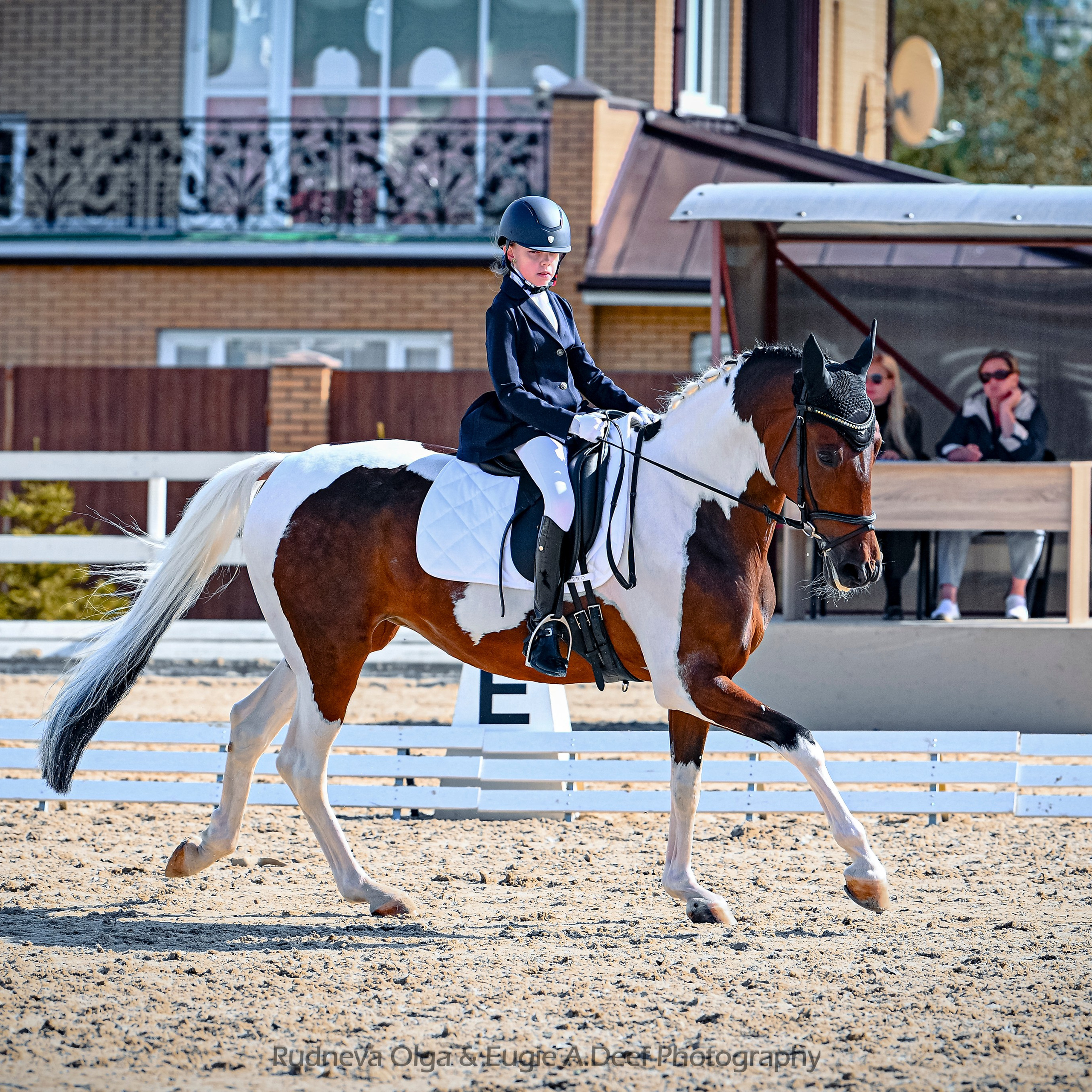ТУРНИРНАЯ КОННАЯ ФОТОГРАФИЯ, Руднева Ольга и Евгений Адеев