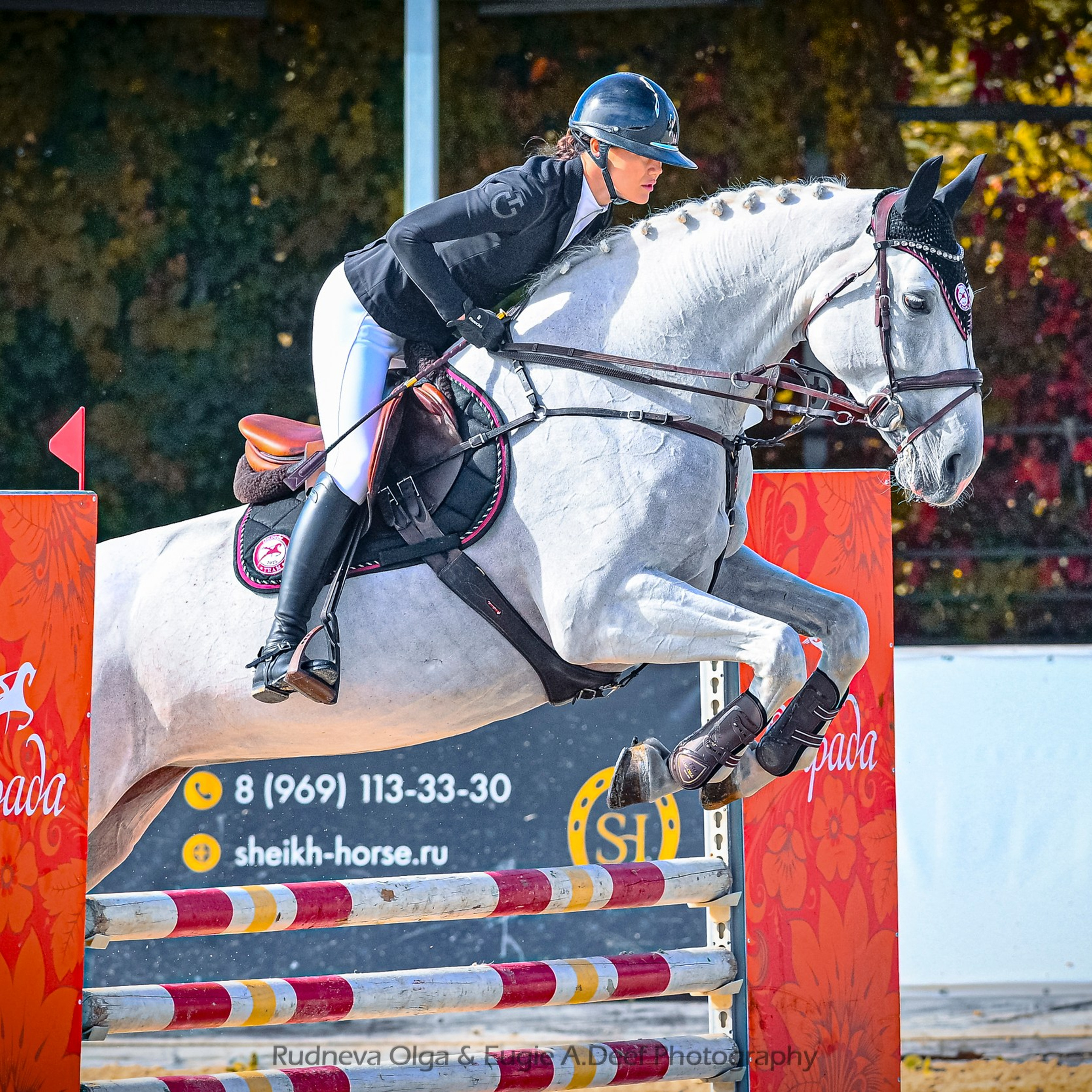 ТУРНИРНАЯ КОННАЯ ФОТОГРАФИЯ, Руднева Ольга и Евгений Адеев