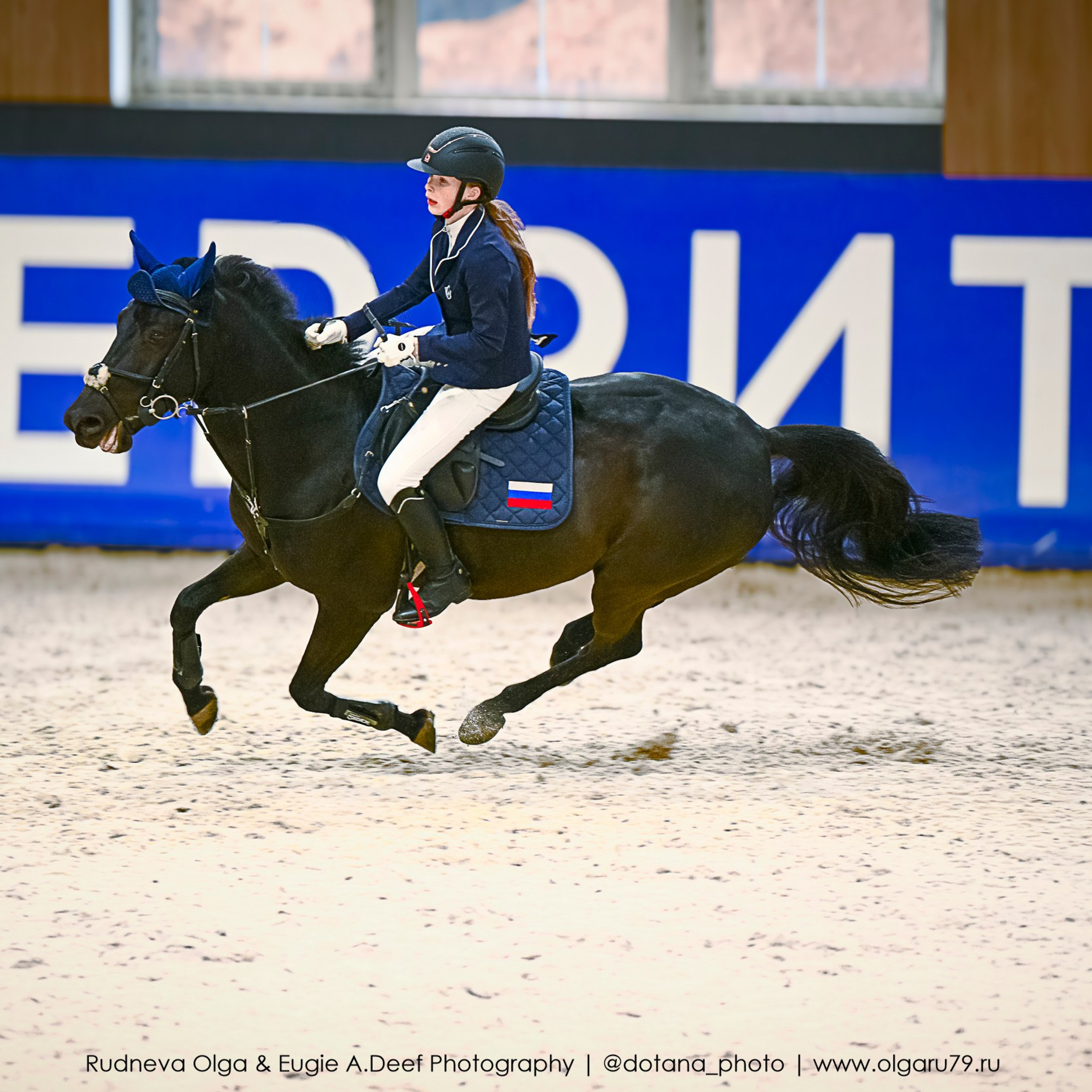 ТУРНИРНАЯ КОННАЯ ФОТОГРАФИЯ, Руднева Ольга и Евгений Адеев