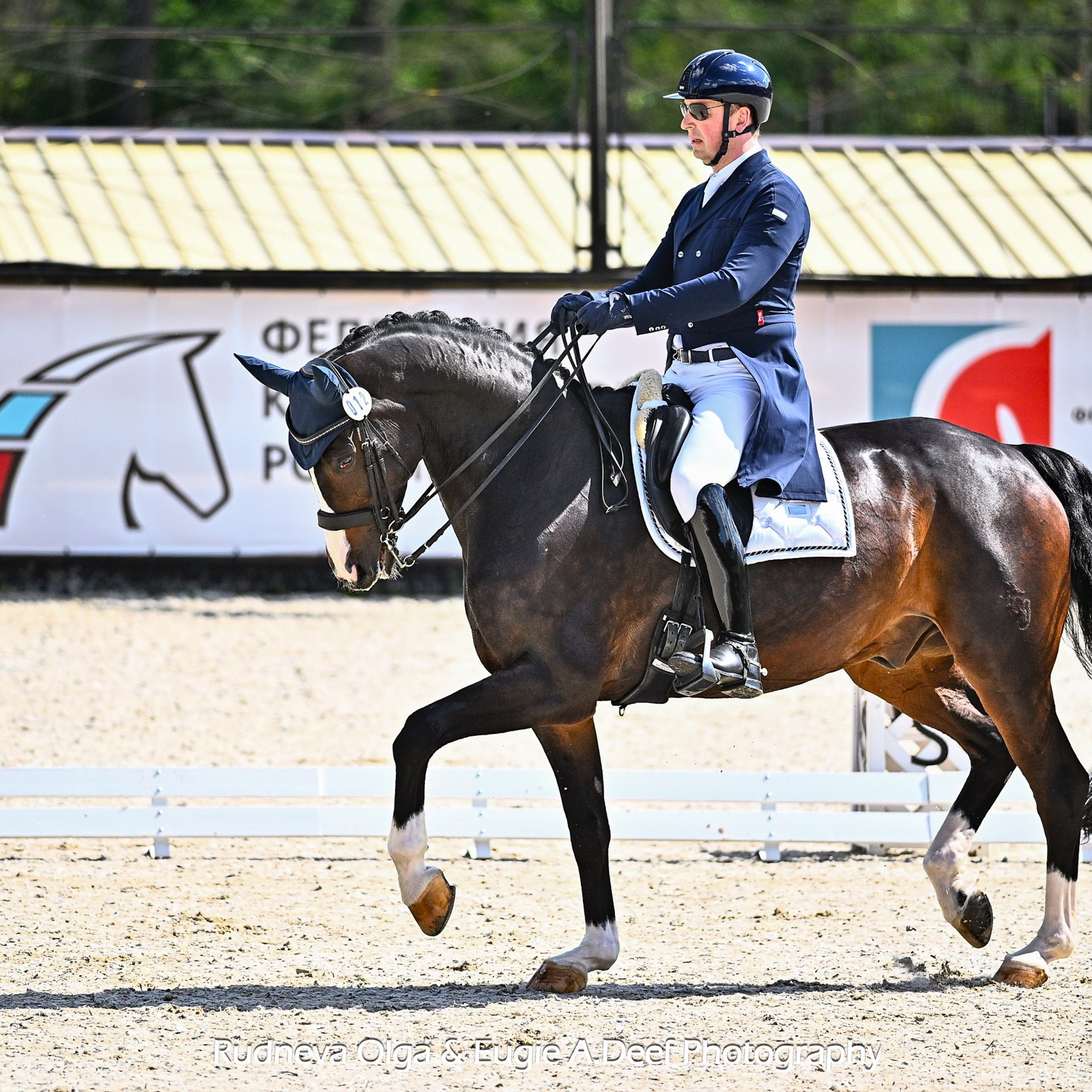 ТУРНИРНАЯ КОННАЯ ФОТОГРАФИЯ, Руднева Ольга и Евгений Адеев