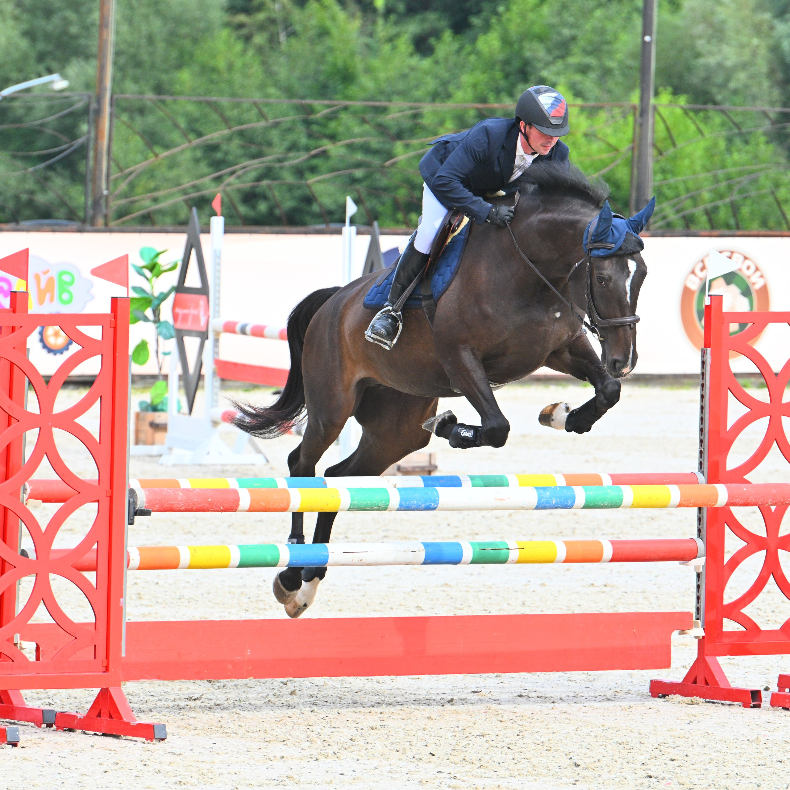 ТУРНИРНАЯ КОННАЯ ФОТОГРАФИЯ, Руднева Ольга и Евгений Адеев