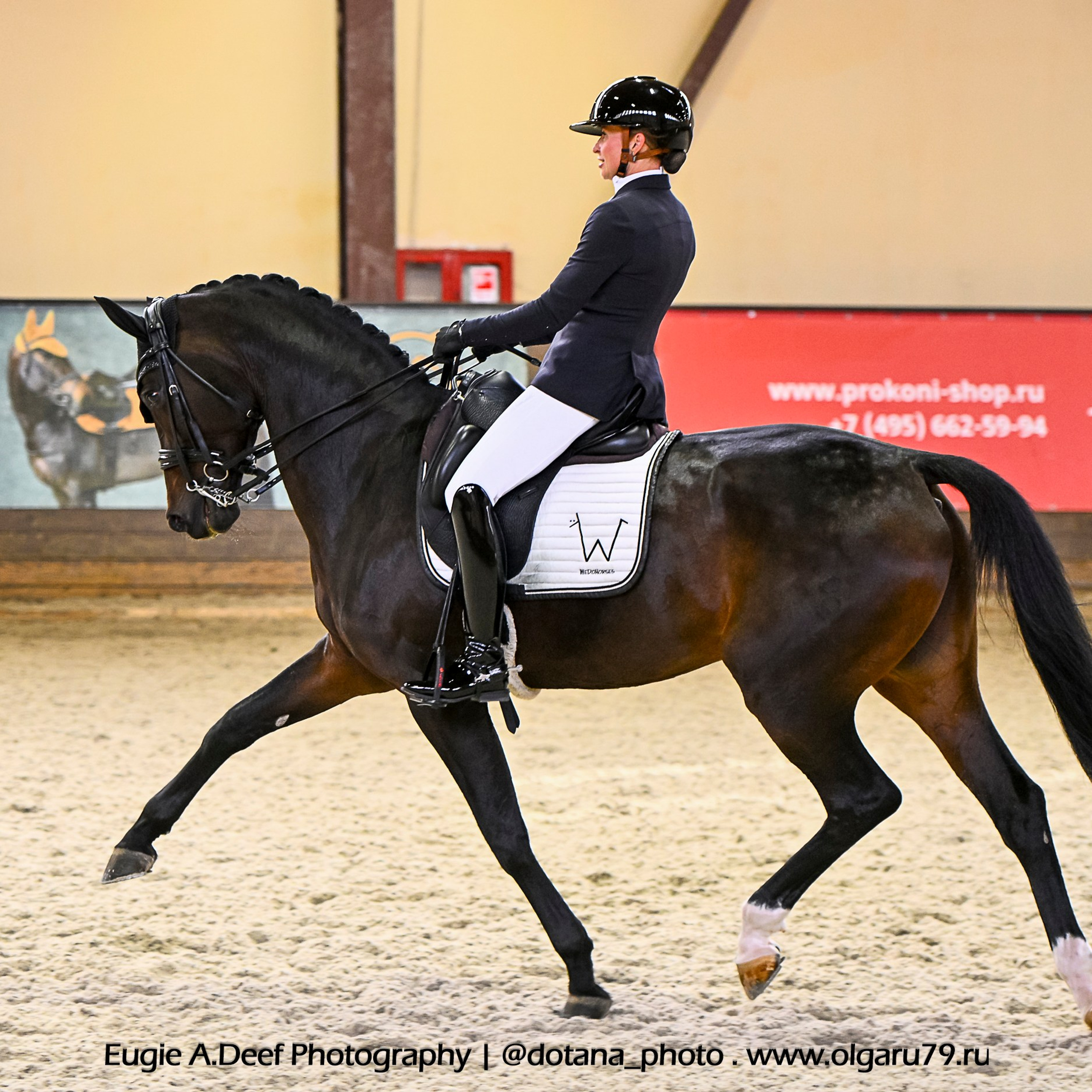 ТУРНИРНАЯ КОННАЯ ФОТОГРАФИЯ, Руднева Ольга и Евгений Адеев