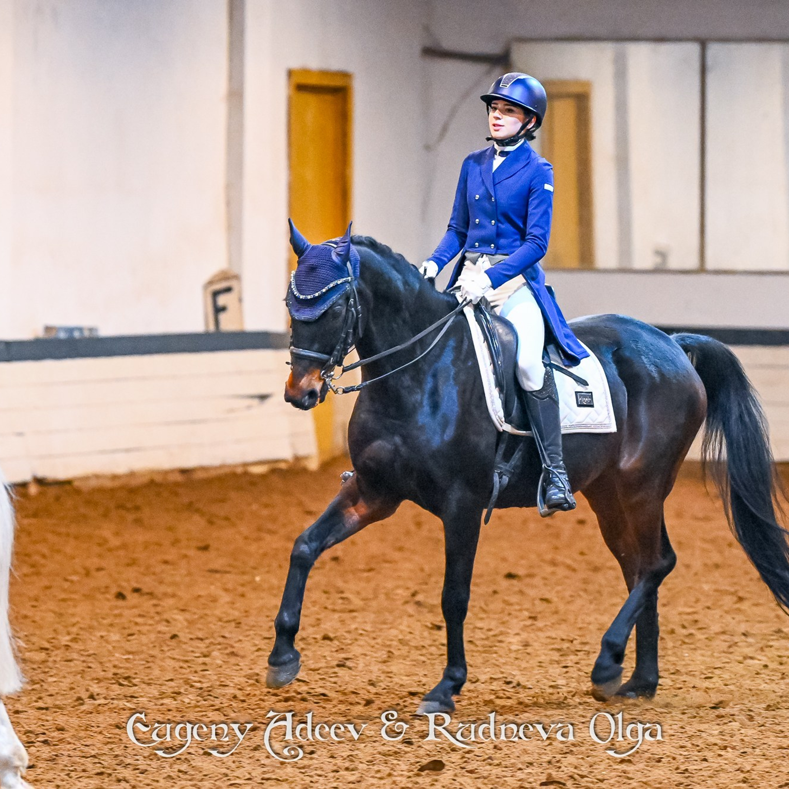 ТУРНИРНАЯ КОННАЯ ФОТОГРАФИЯ, Руднева Ольга и Евгений Адеев