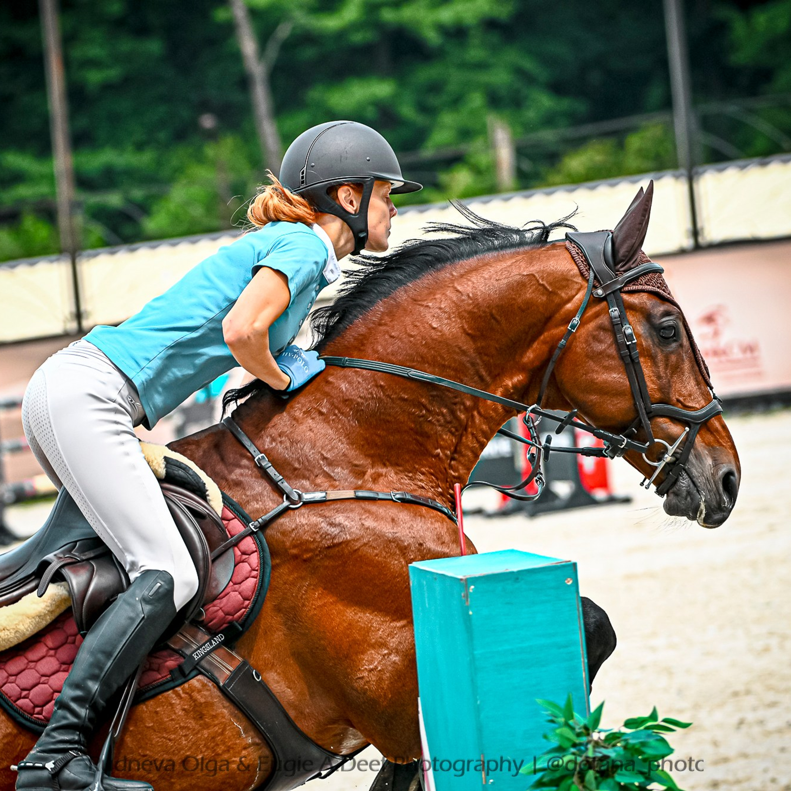 ТУРНИРНАЯ КОННАЯ ФОТОГРАФИЯ, Руднева Ольга и Евгений Адеев