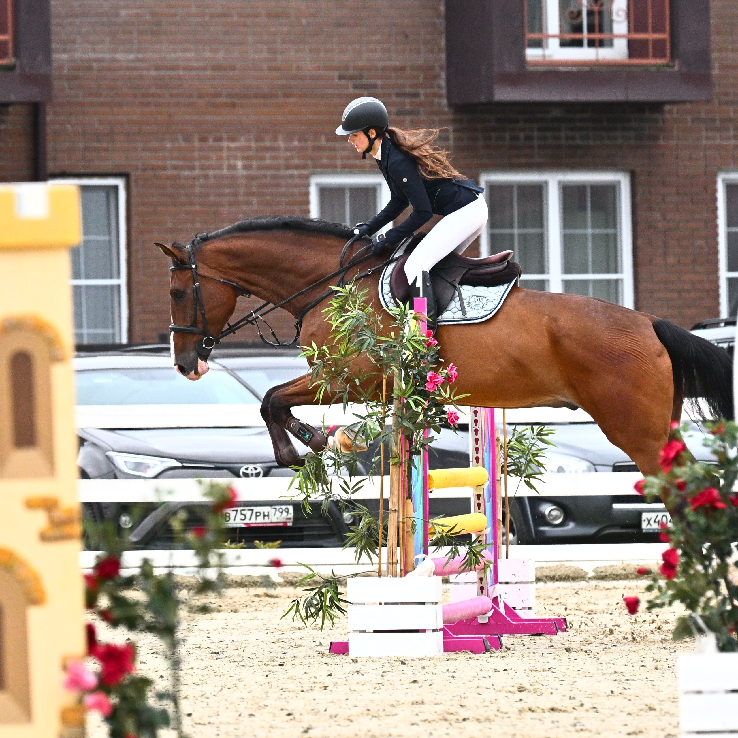 ТУРНИРНАЯ КОННАЯ ФОТОГРАФИЯ, Руднева Ольга и Евгений Адеев