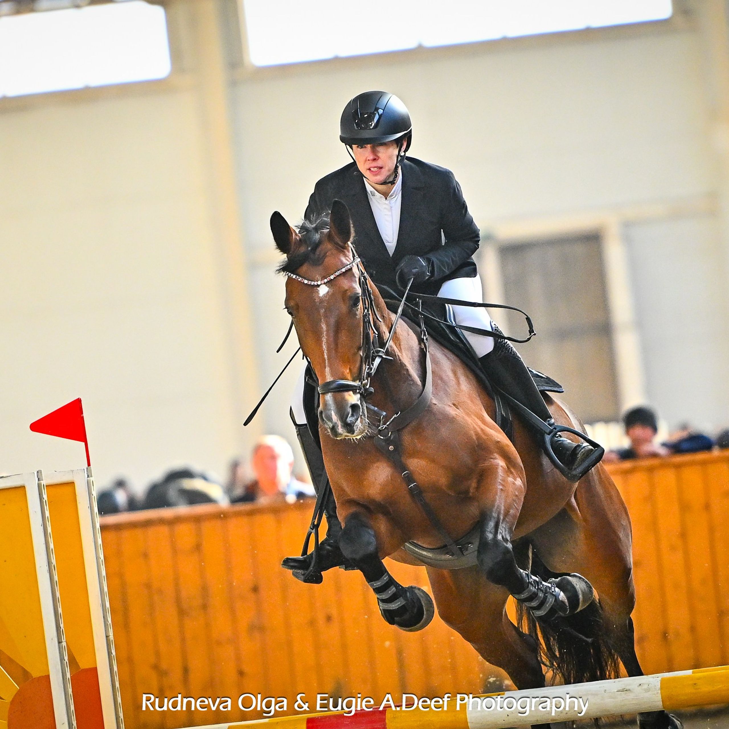 ТУРНИРНАЯ КОННАЯ ФОТОГРАФИЯ, Руднева Ольга и Евгений Адеев
