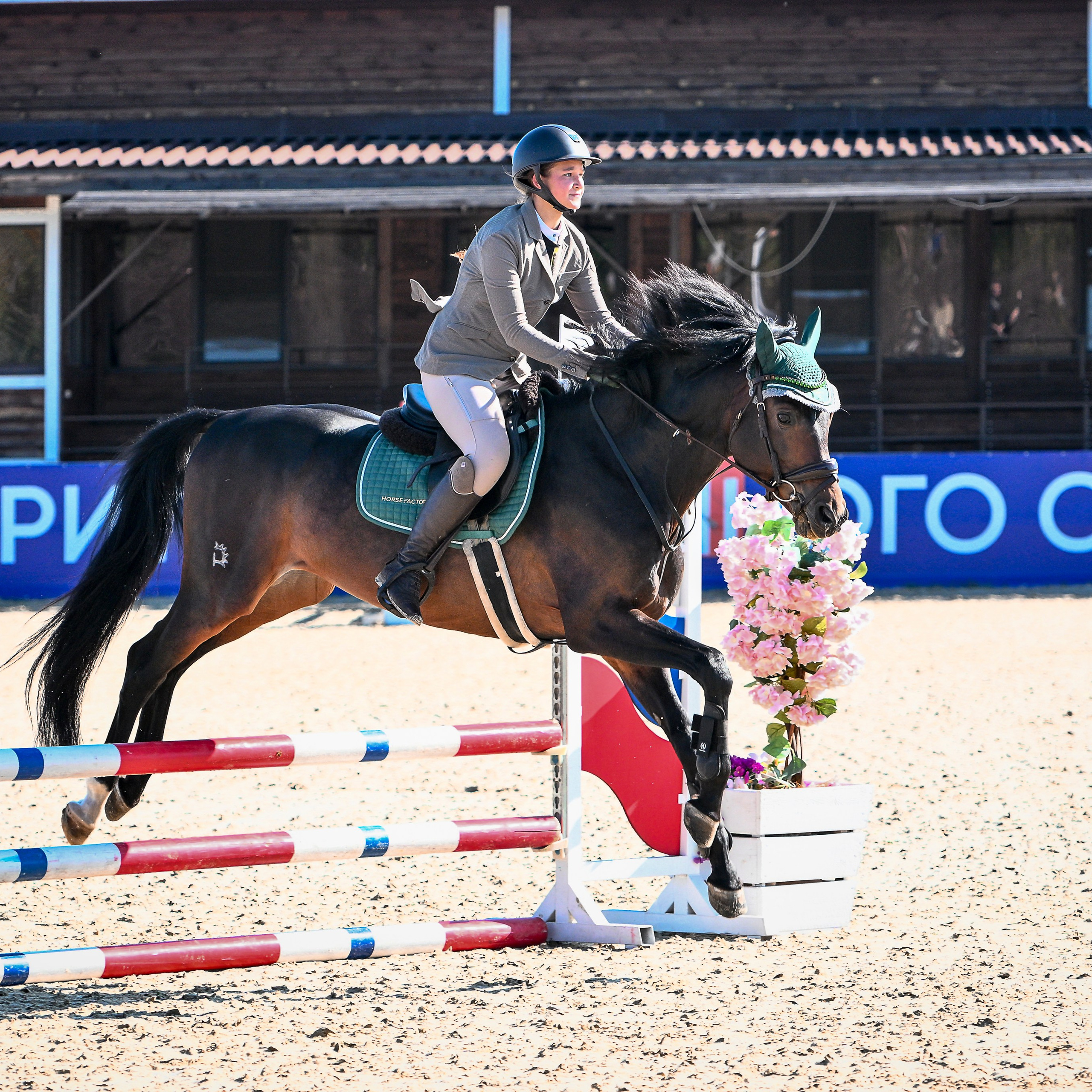 ТУРНИРНАЯ КОННАЯ ФОТОГРАФИЯ, Руднева Ольга и Евгений Адеев