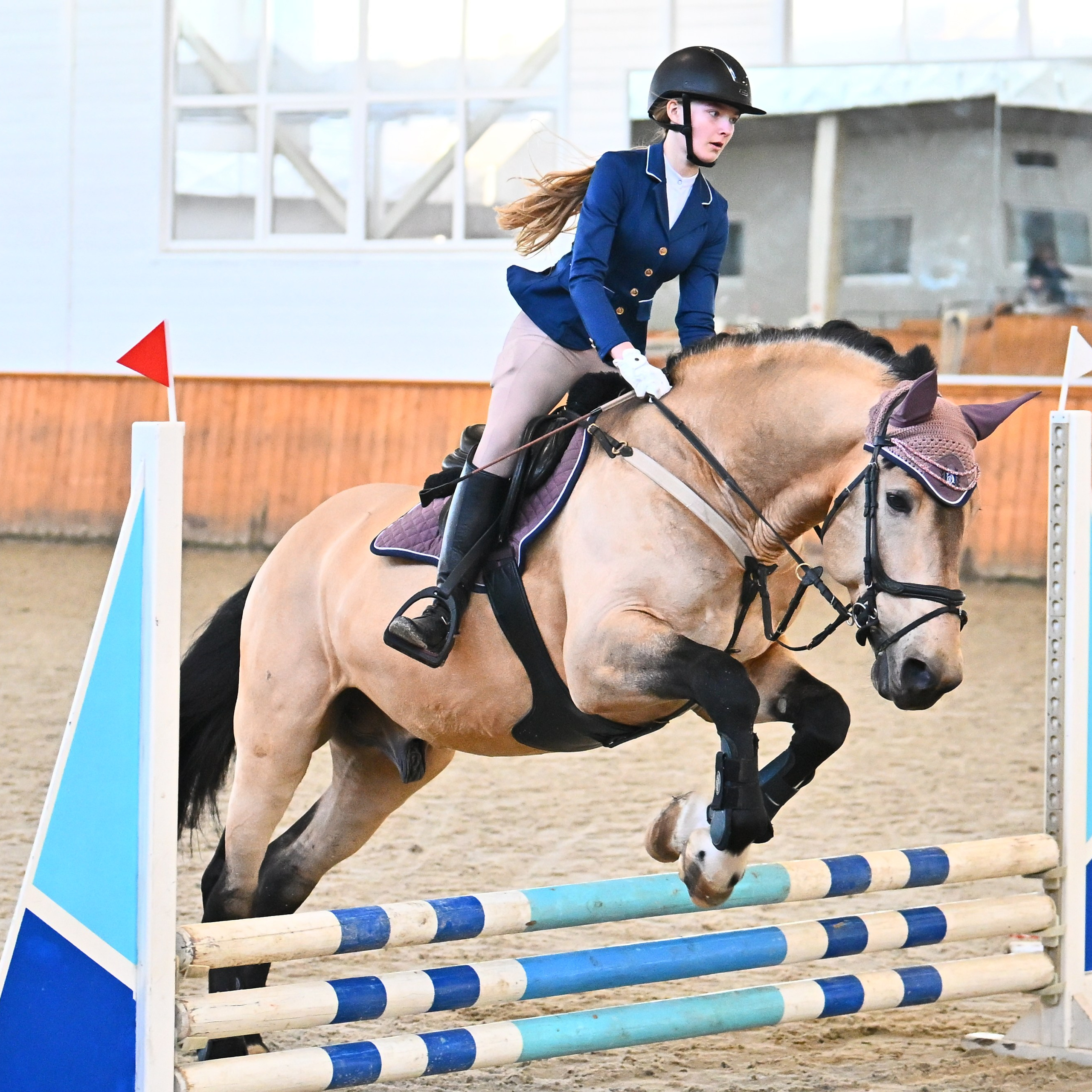 ТУРНИРНАЯ КОННАЯ ФОТОГРАФИЯ, Руднева Ольга и Евгений Адеев