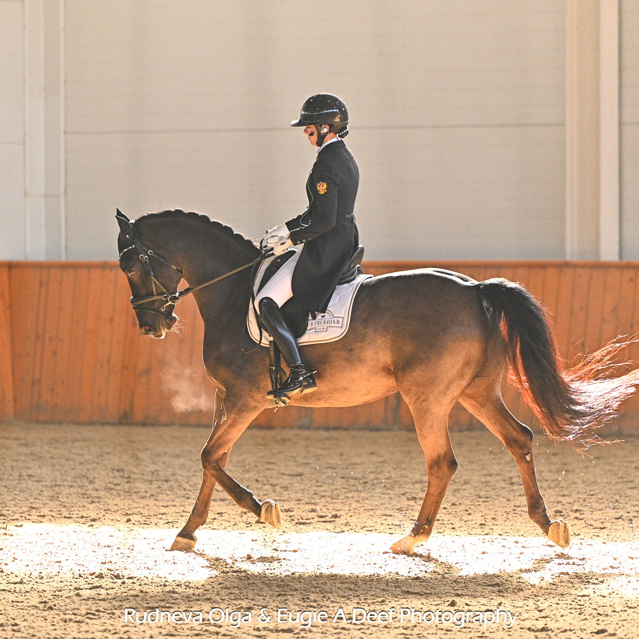 ТУРНИРНАЯ КОННАЯ ФОТОГРАФИЯ, Руднева Ольга и Евгений Адеев