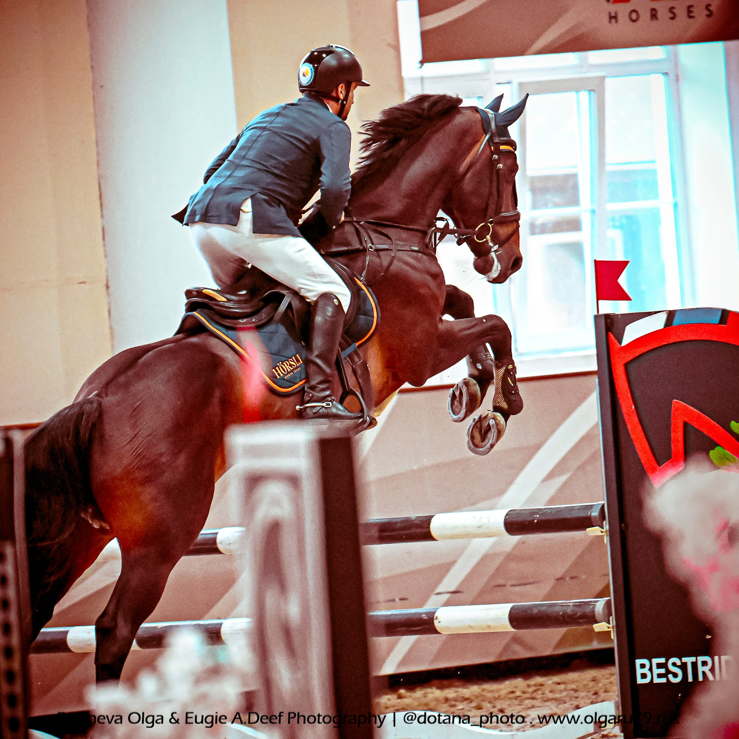 ТУРНИРНАЯ КОННАЯ ФОТОГРАФИЯ, Руднева Ольга и Евгений Адеев