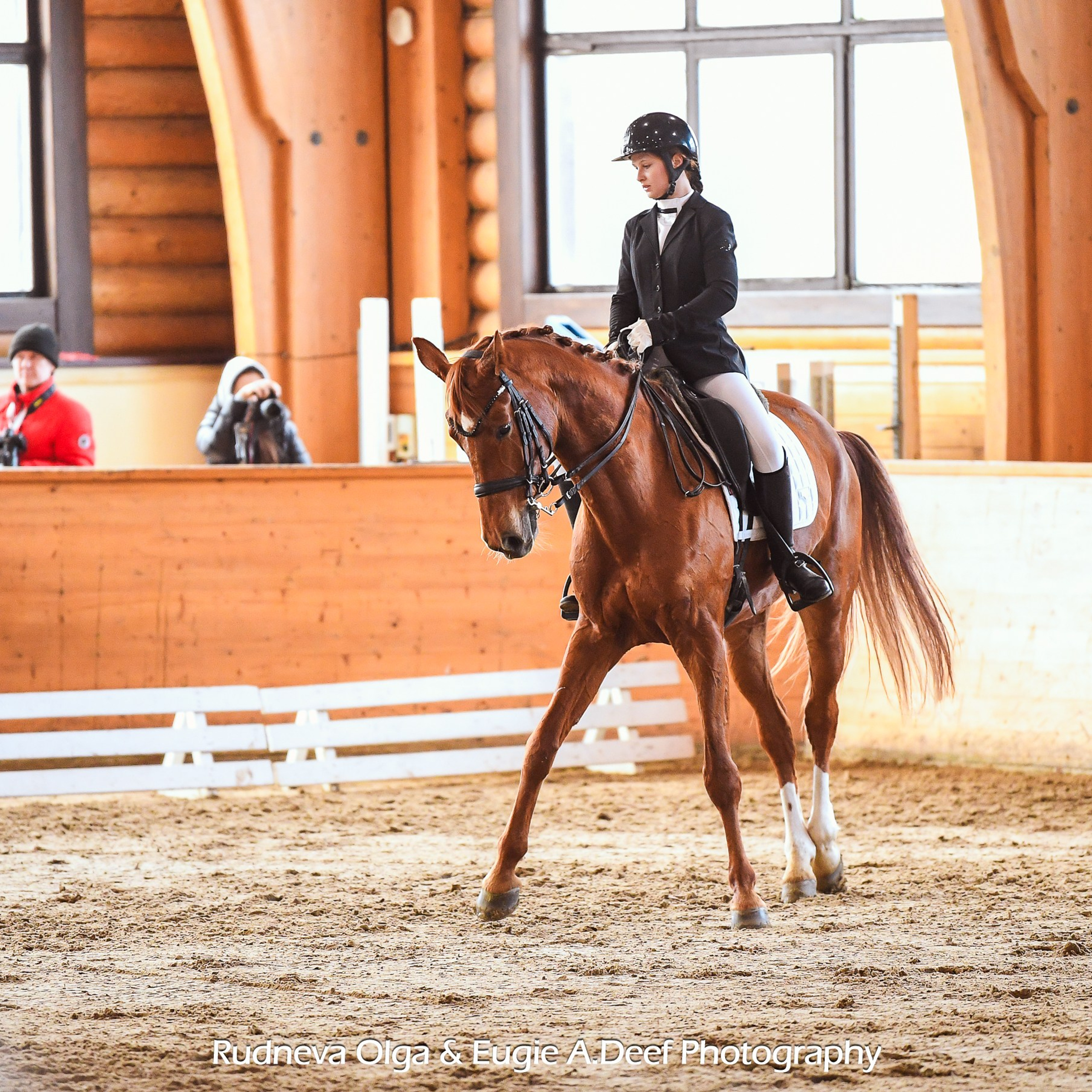 ТУРНИРНАЯ КОННАЯ ФОТОГРАФИЯ, Руднева Ольга и Евгений Адеев