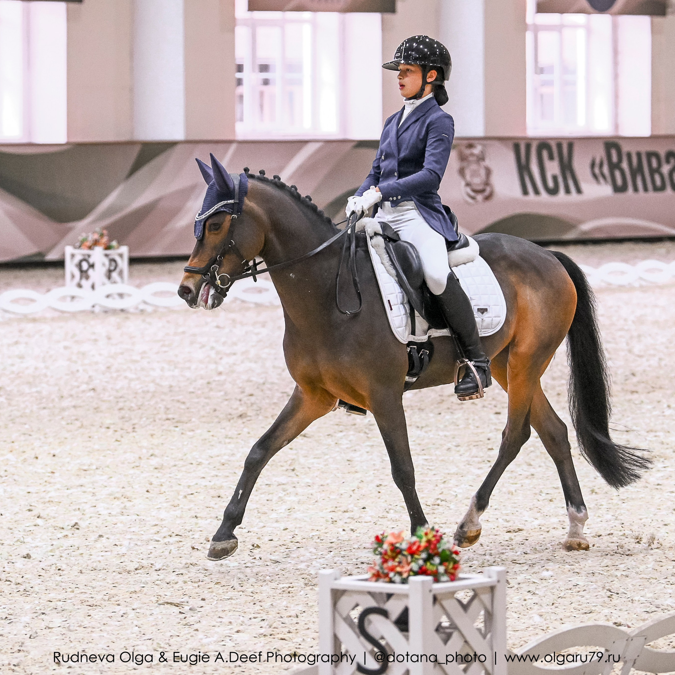 ТУРНИРНАЯ КОННАЯ ФОТОГРАФИЯ, Руднева Ольга и Евгений Адеев