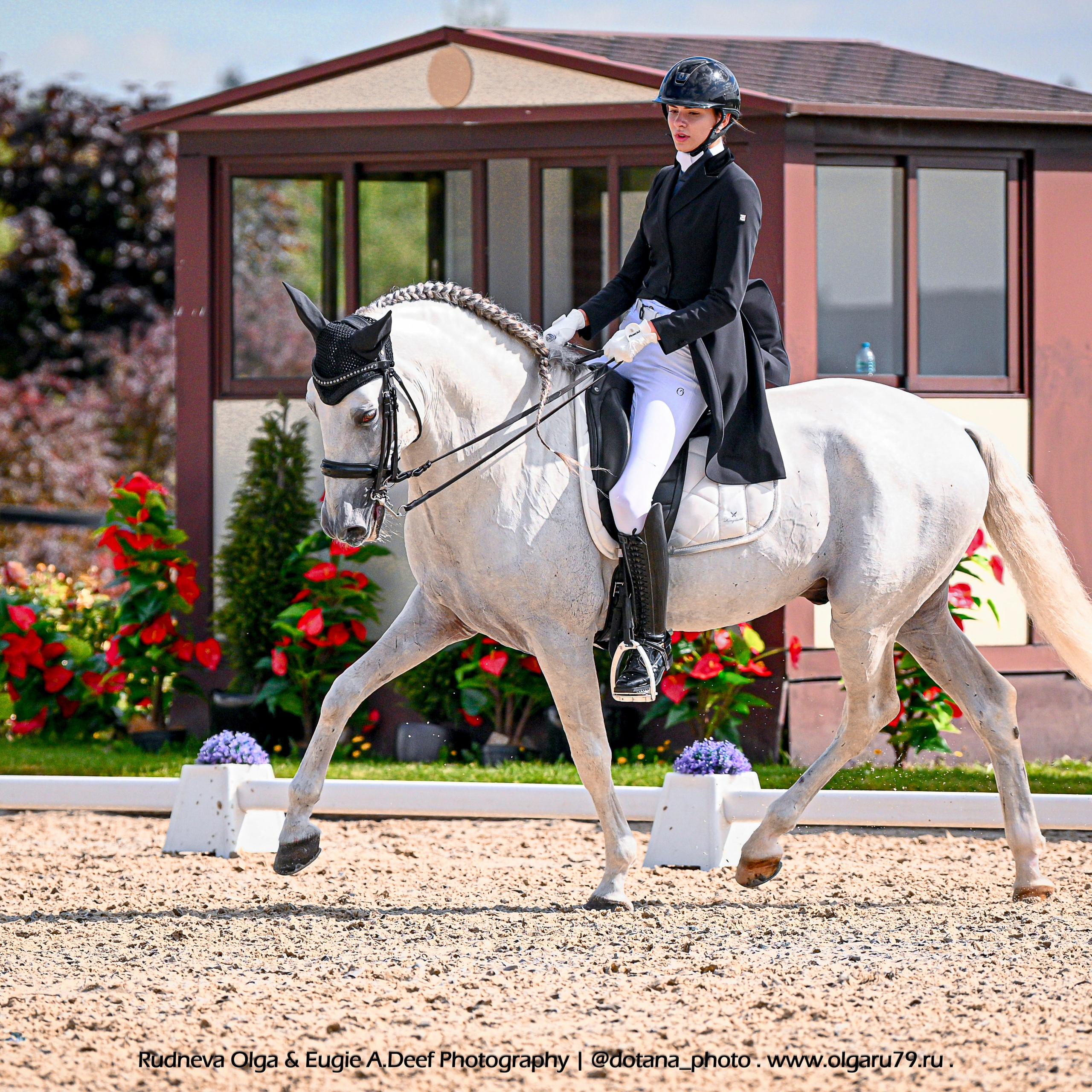 ТУРНИРНАЯ КОННАЯ ФОТОГРАФИЯ, Руднева Ольга и Евгений Адеев