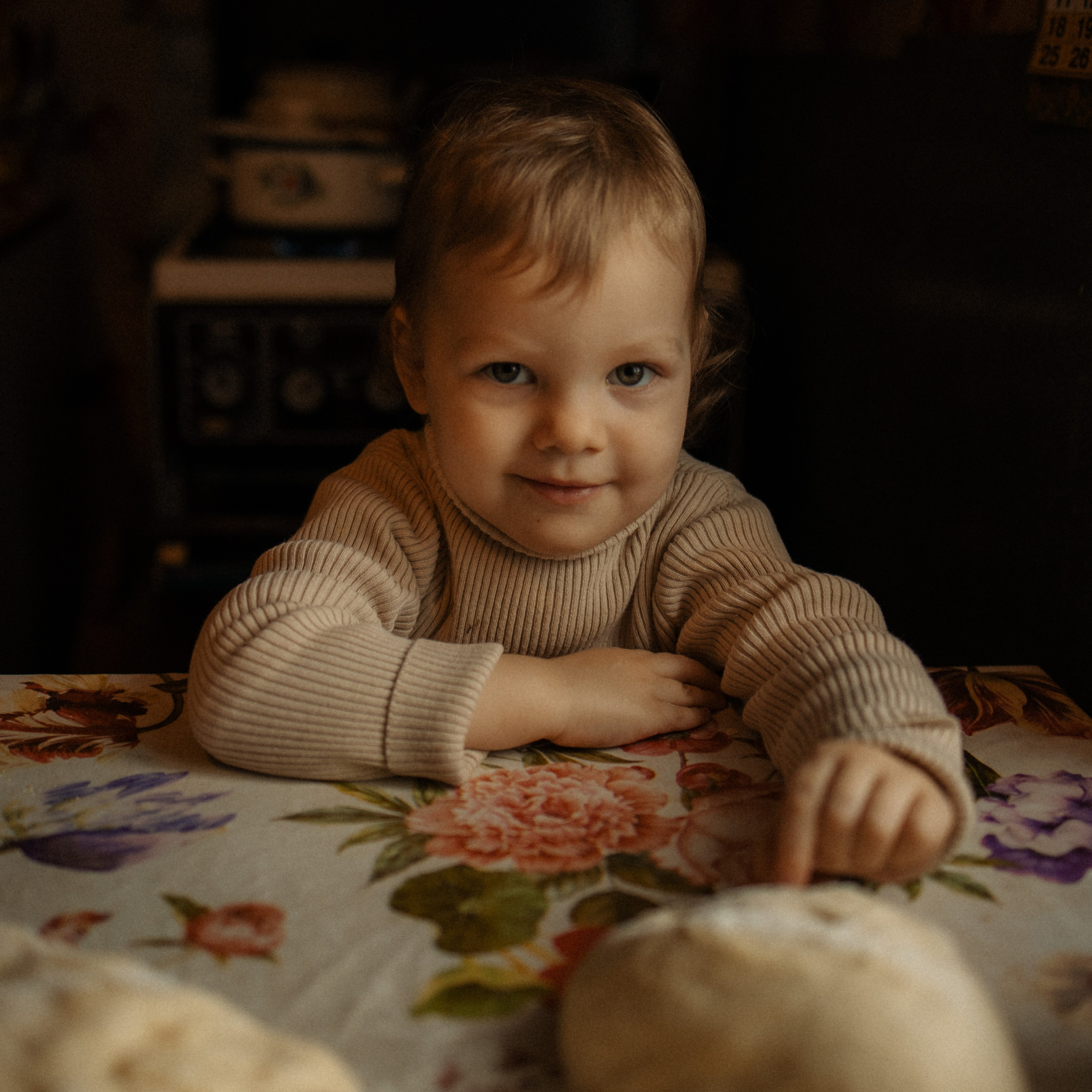 Пироги у прабабушки в деревне