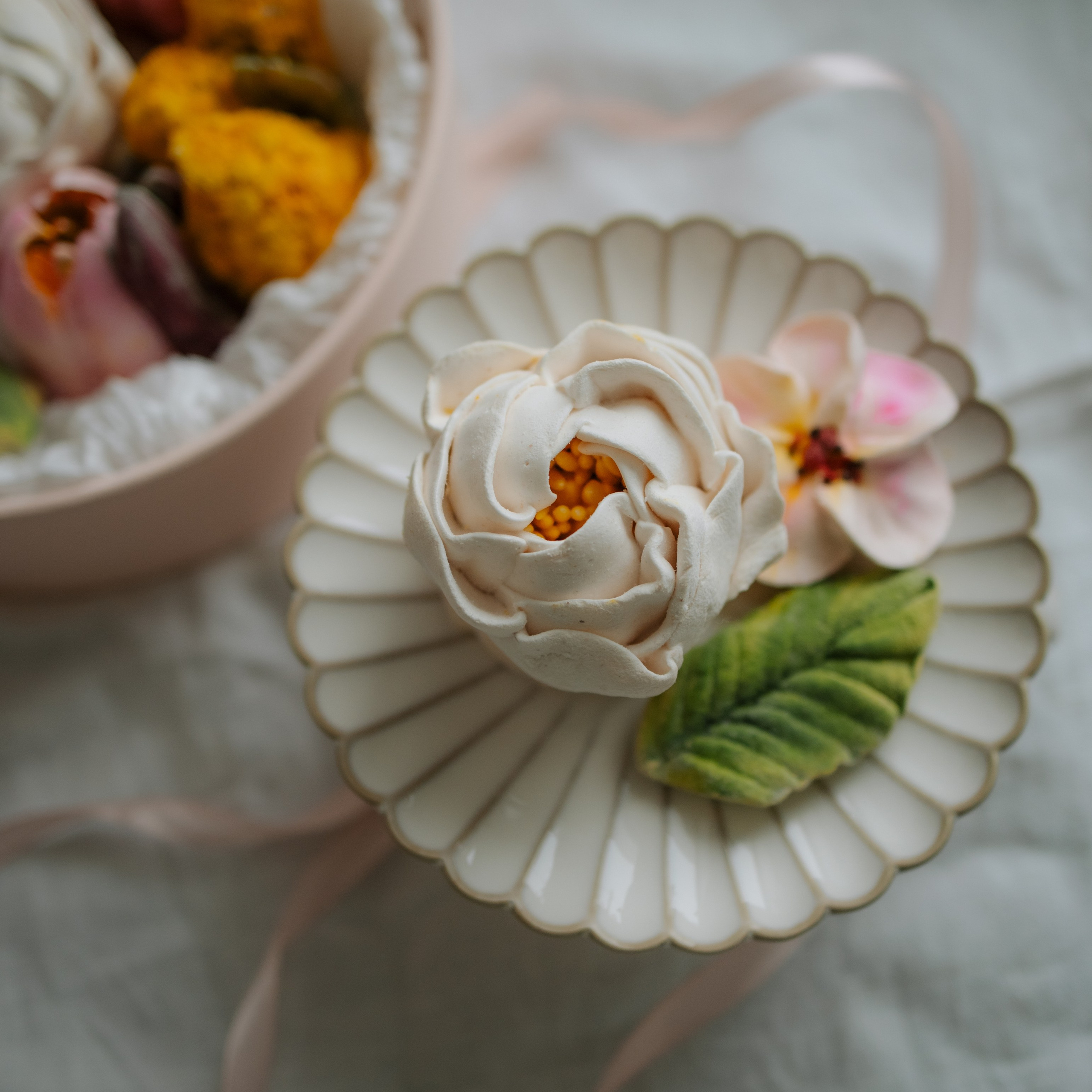 Предметная съемка зефирных букетов