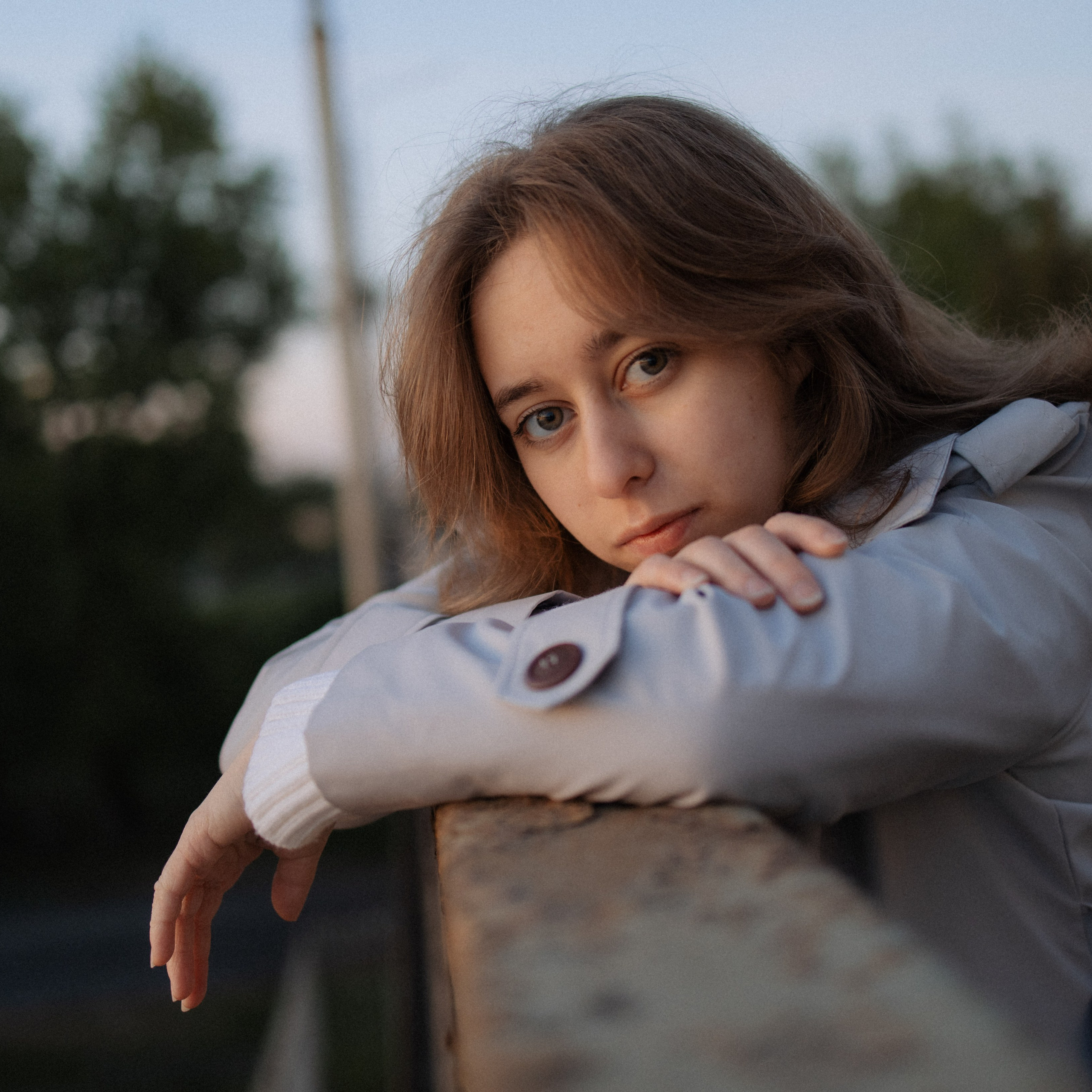 Стрит съемка весенним утром