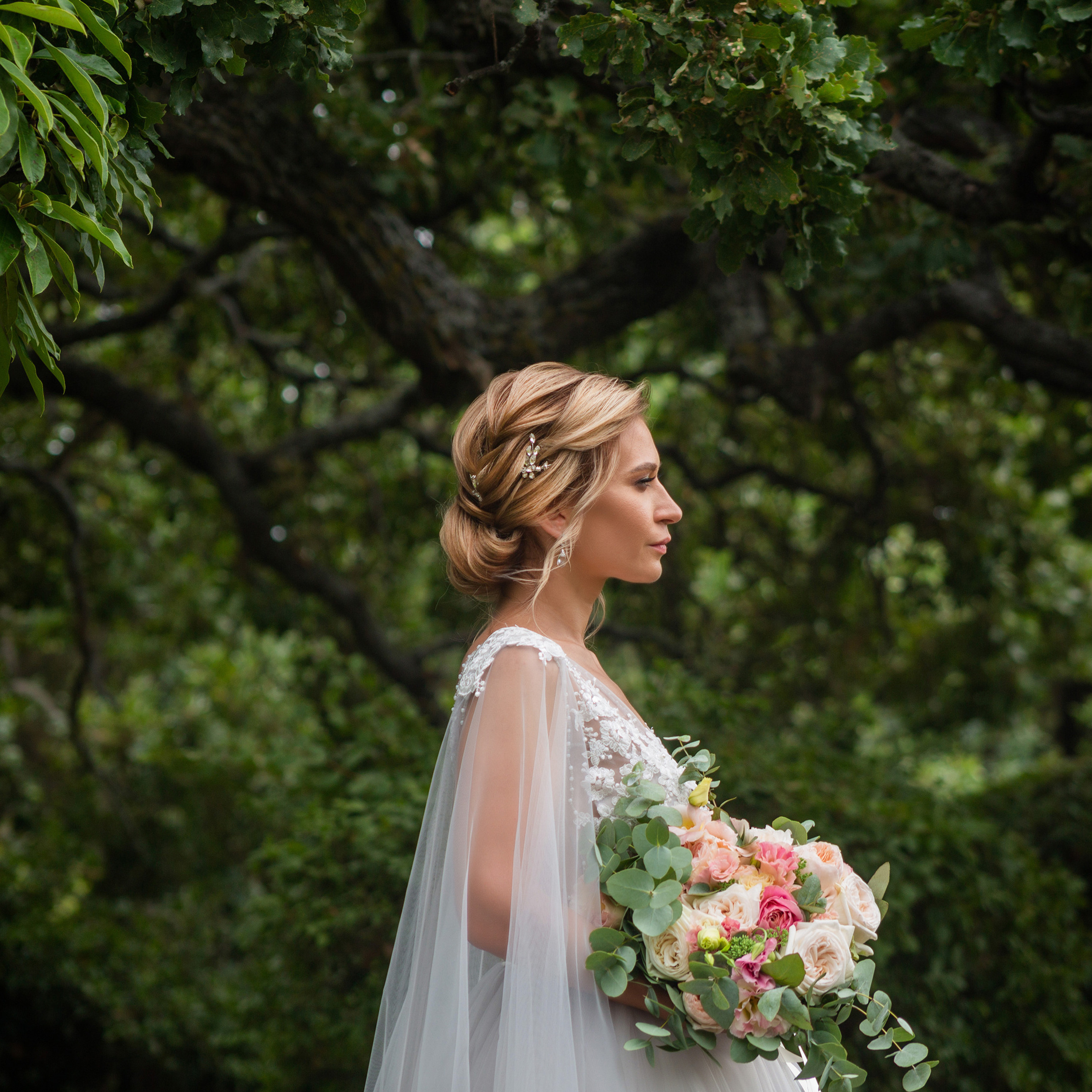 Свадьба для двоих. Фотосессия в Форосском парке.