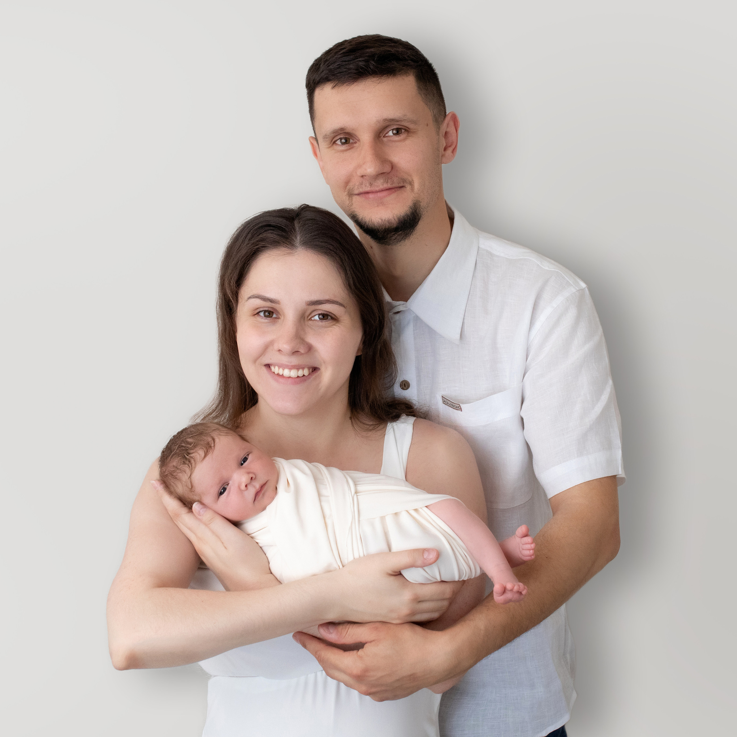 Классическая ньюборн фотосессия. Фотограф новорождённых Братск