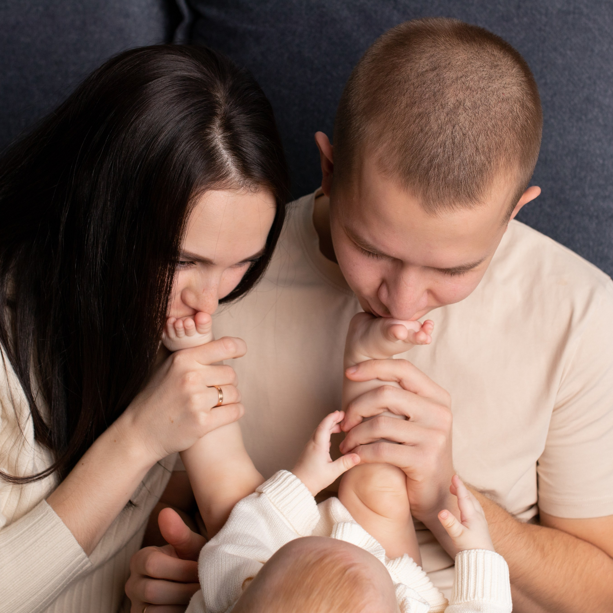 Детская домашняя фотосессия. Фотограф новорождённых Братск