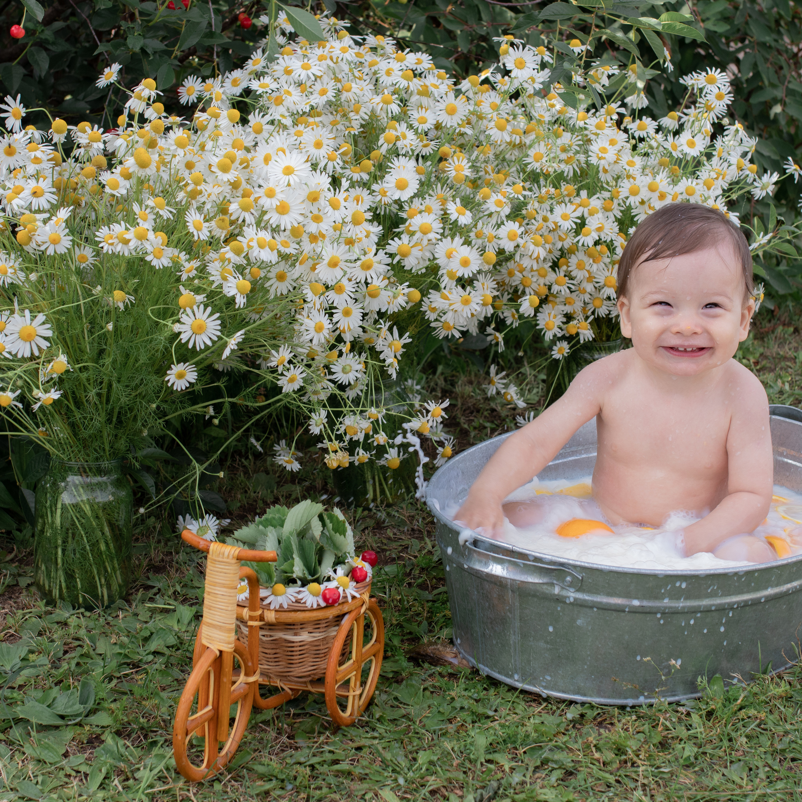 Детская фотосессия на природе. Фотограф новорождённых Братск